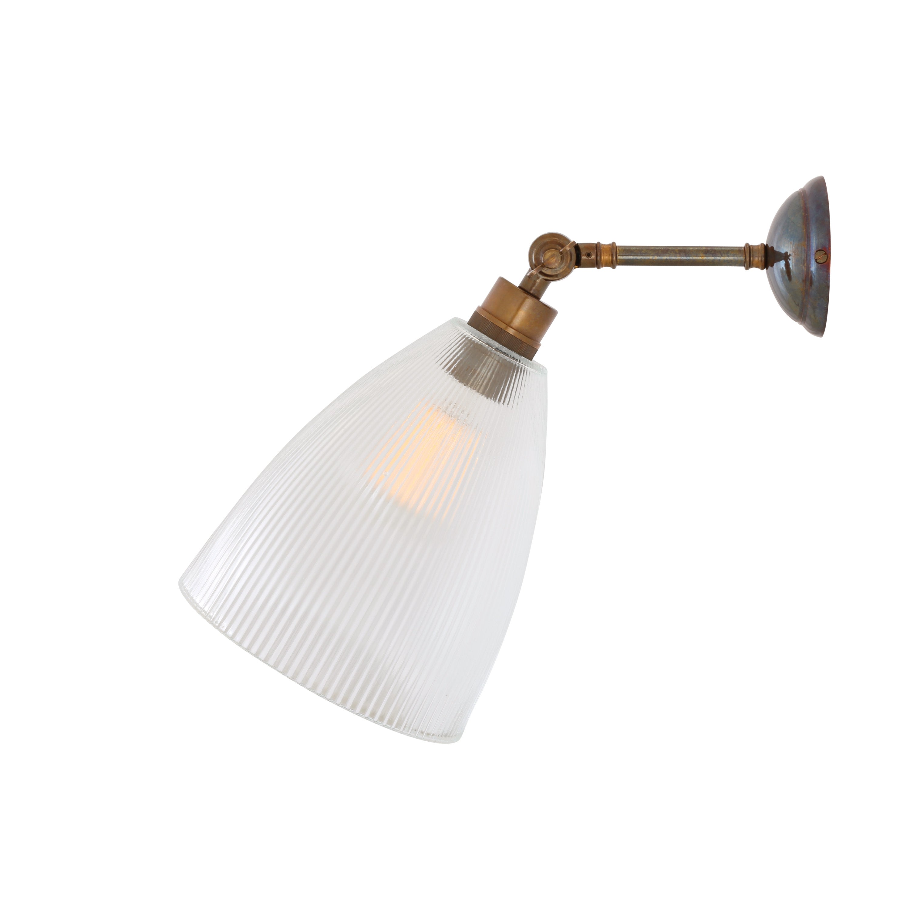 Hale Prismatic Railway Glass Wall Sconce