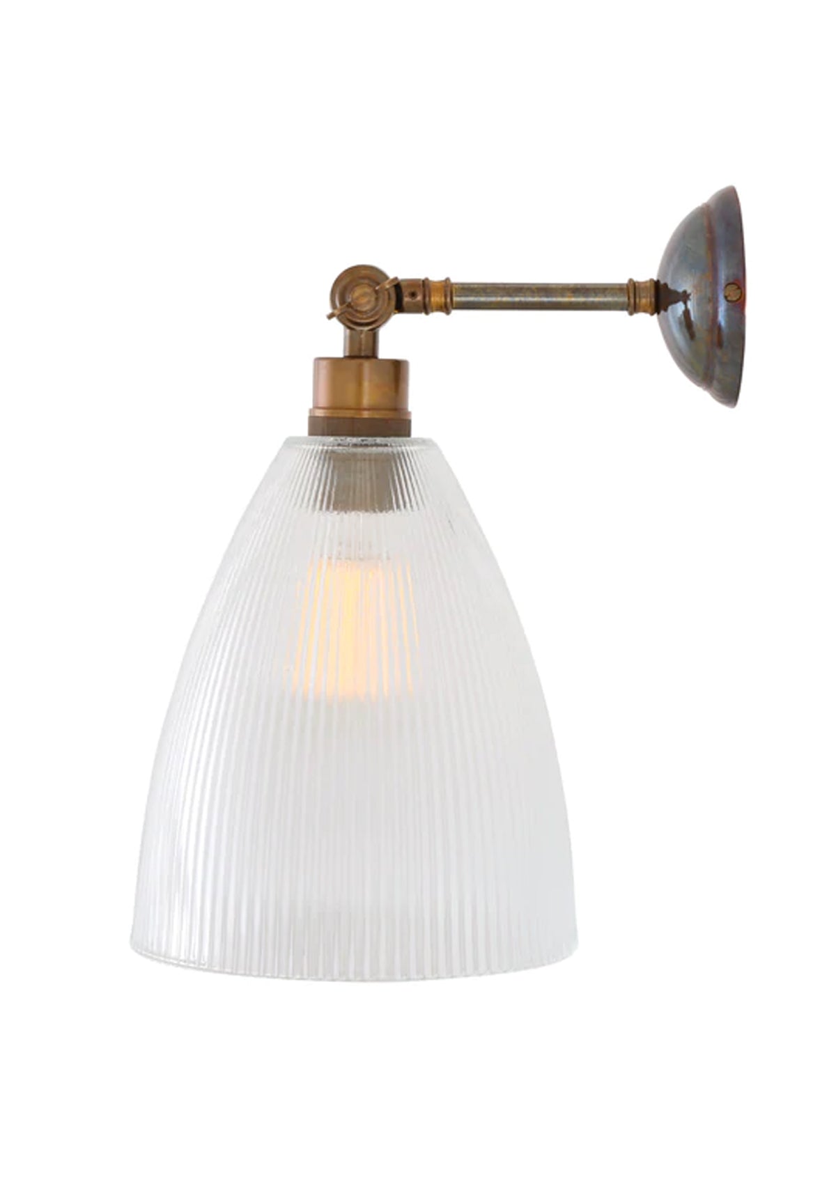Hale Prismatic Railway Glass Wall Sconce