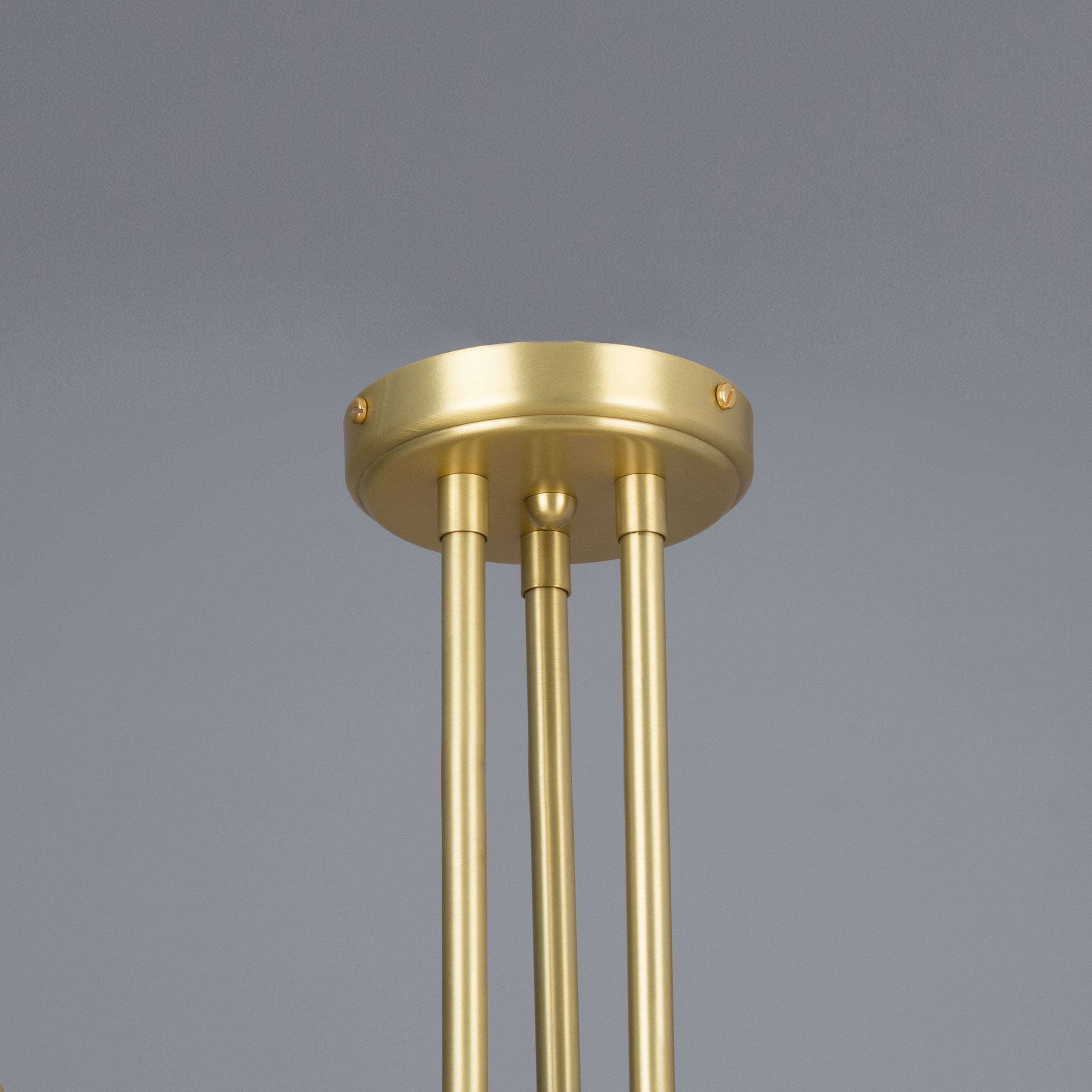 Hayes Flush Glass Globe Chandelier