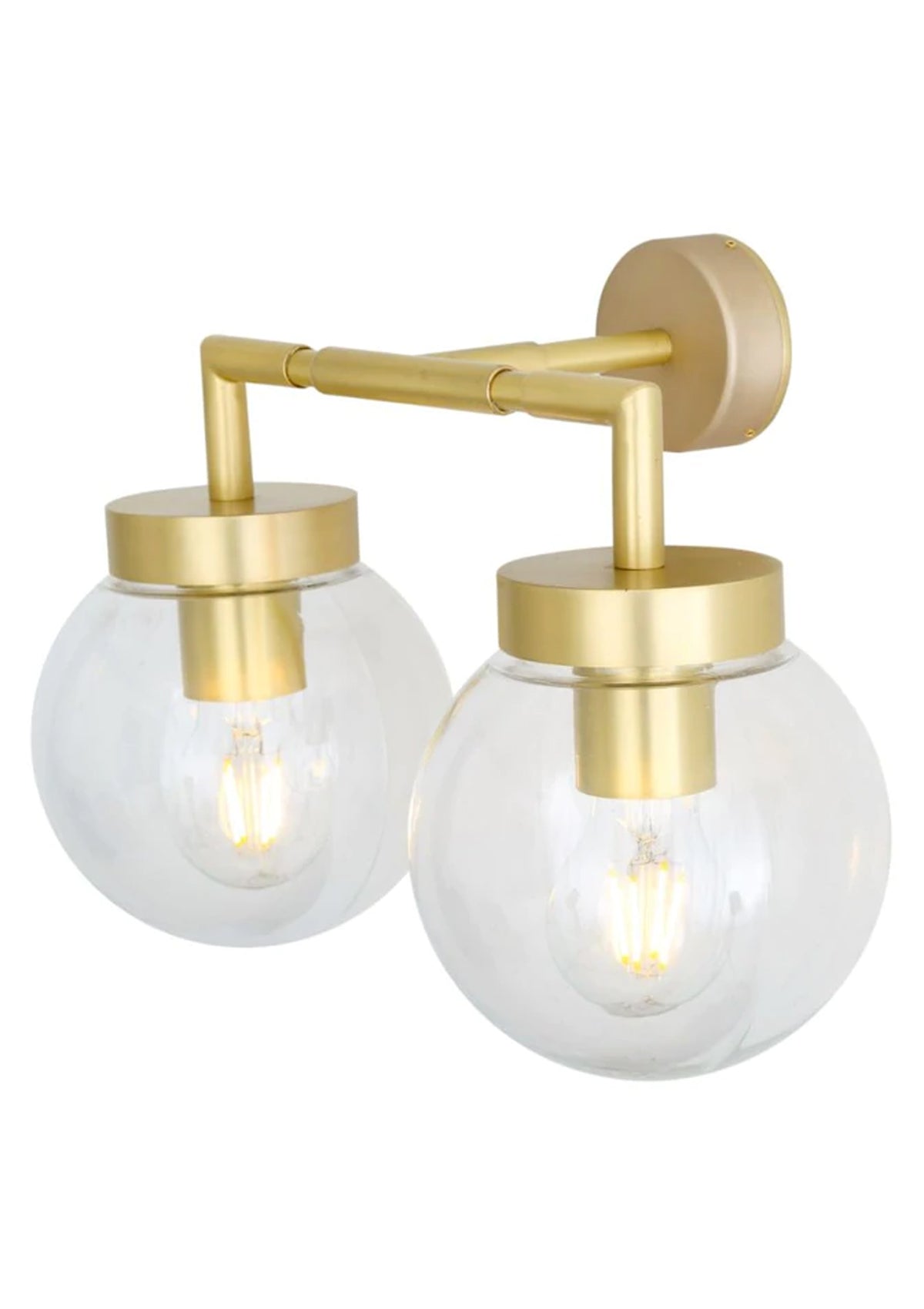 Jordan Double Globe Wall Sconce