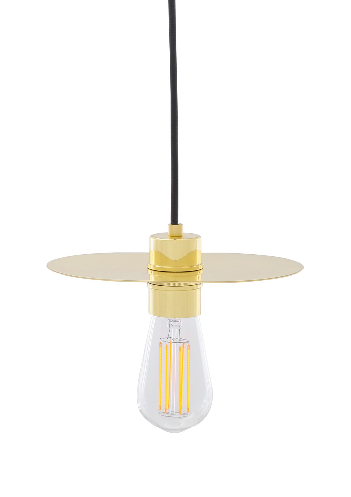Kigoma Contemporary Brass Pendant Light