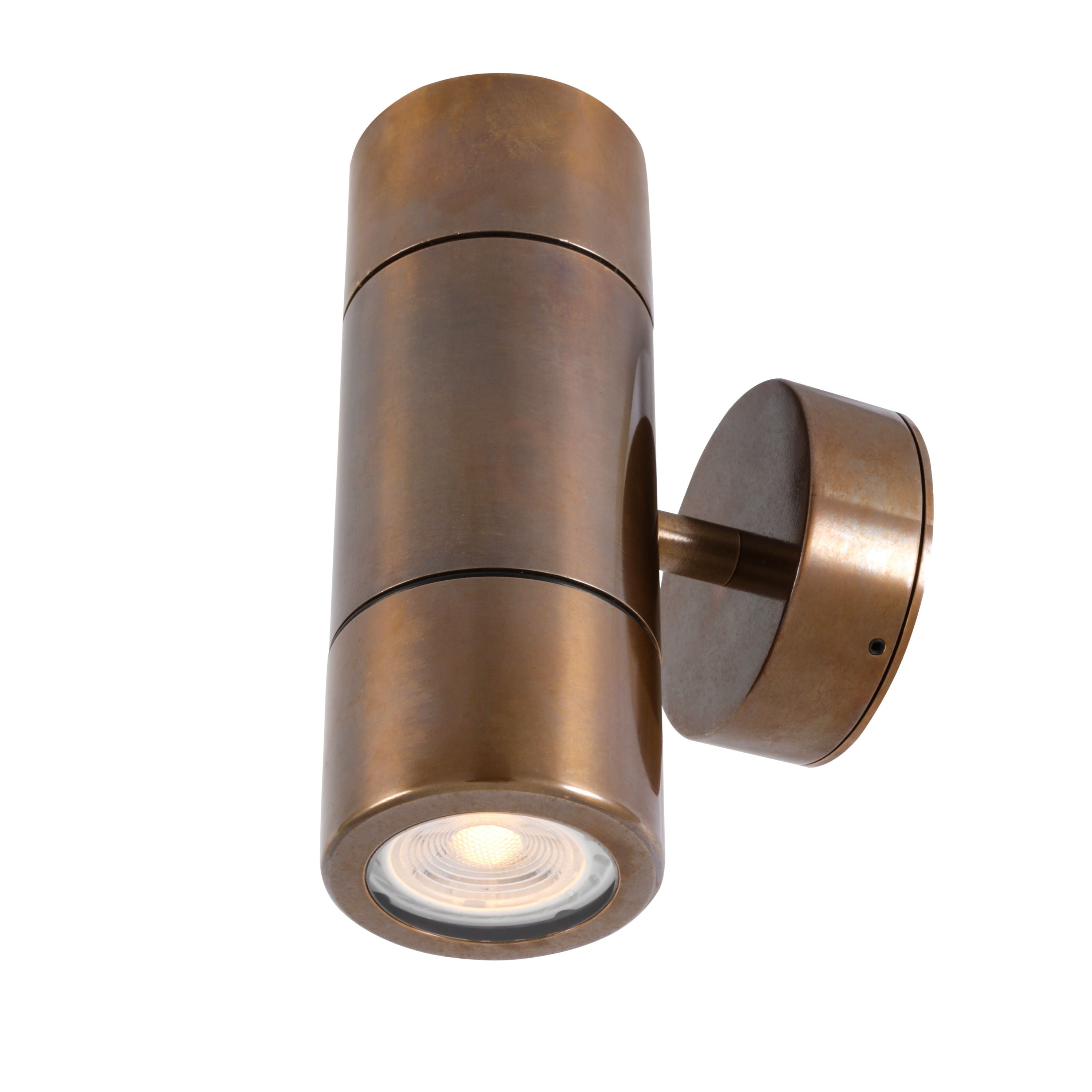Lana Up / Down Brass Wall Sconce
