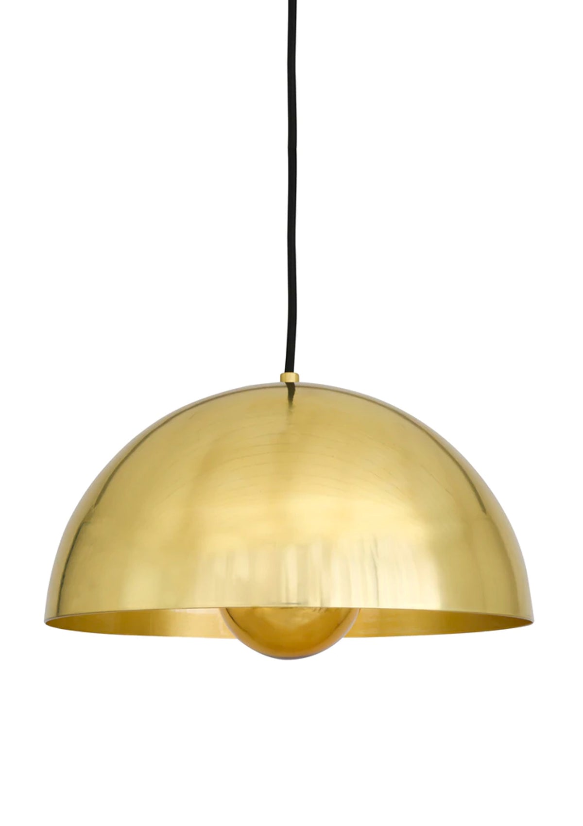 Maua Brass Dome Pendant Light