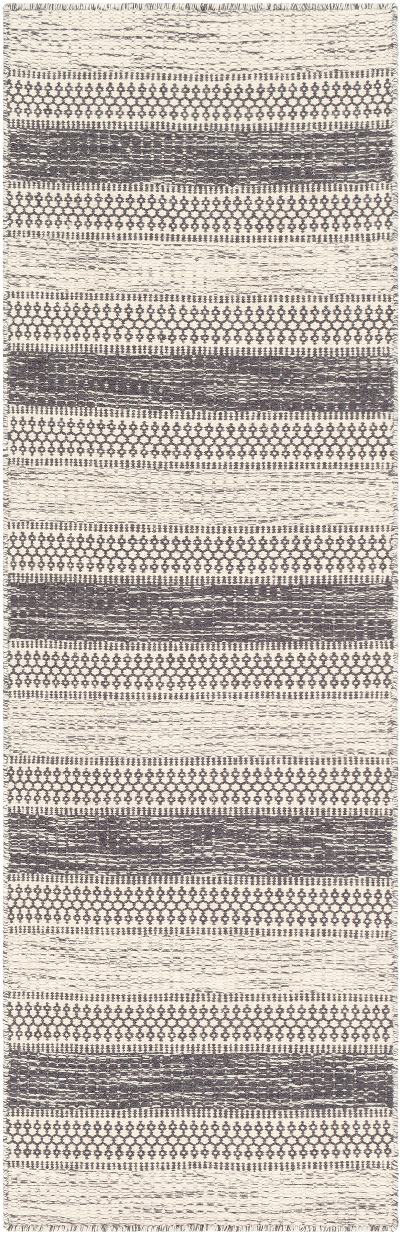The Nadi rug comes in both runner and area rug sizes. 