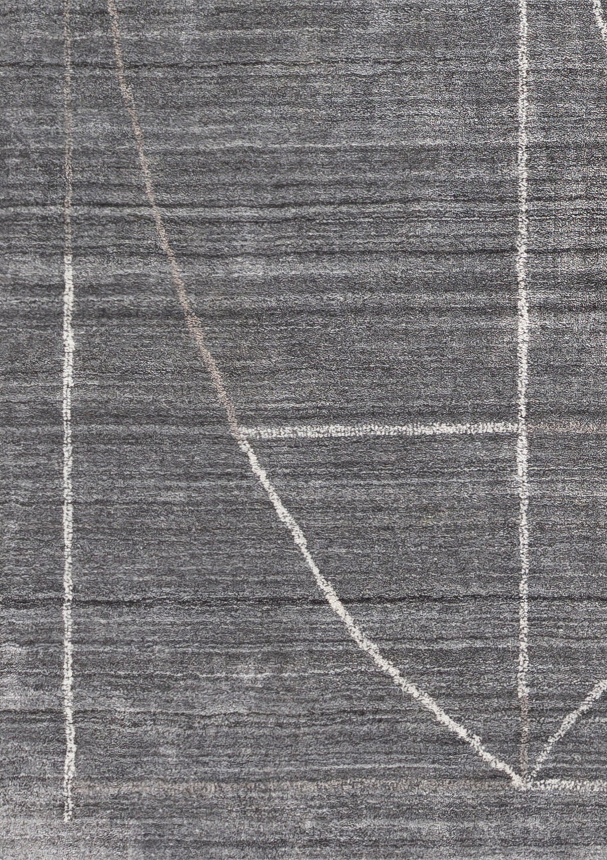 The Rafe viscose rug comes in large and small sizes to fit any size room.