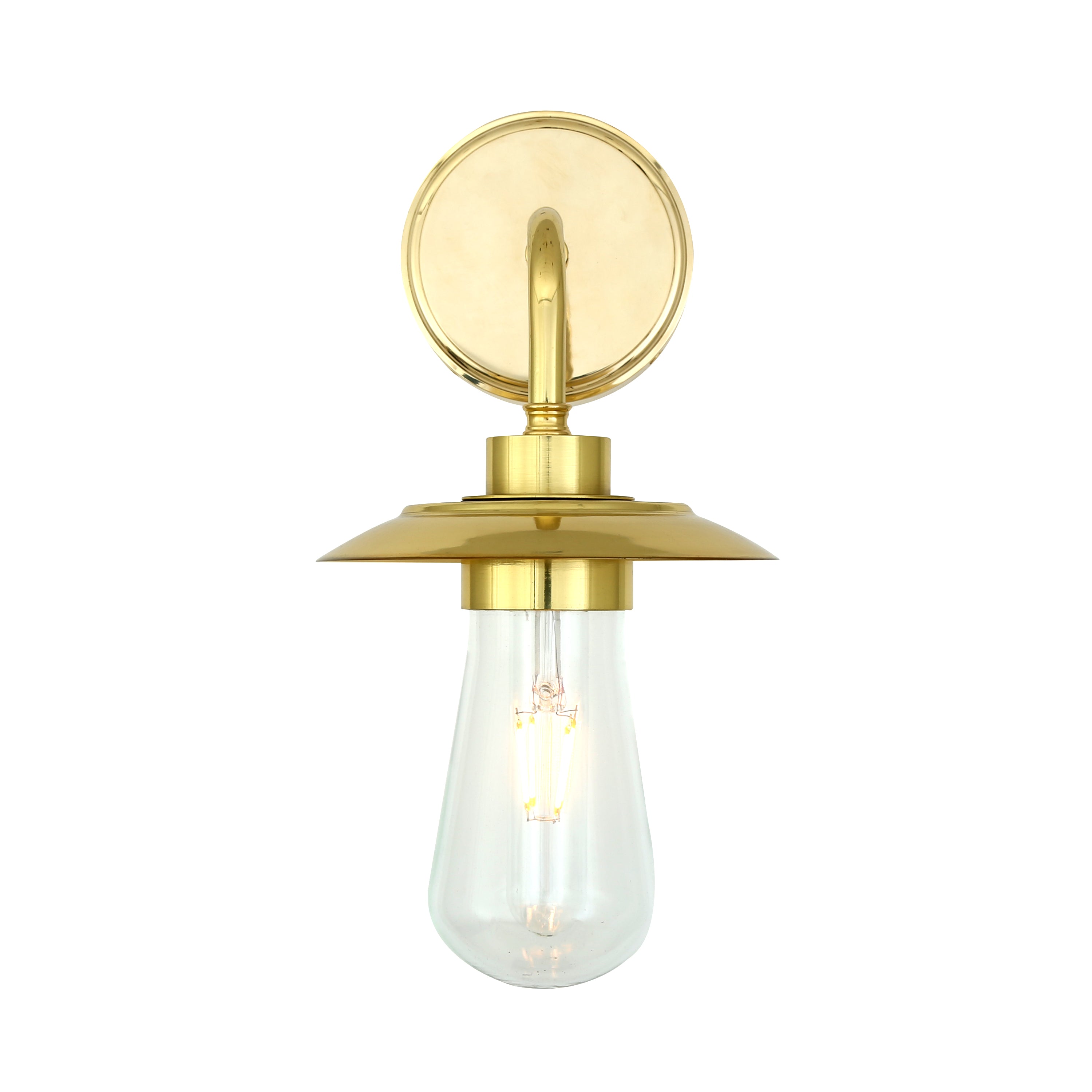 Ren Brass Bathroom Wall Sconce