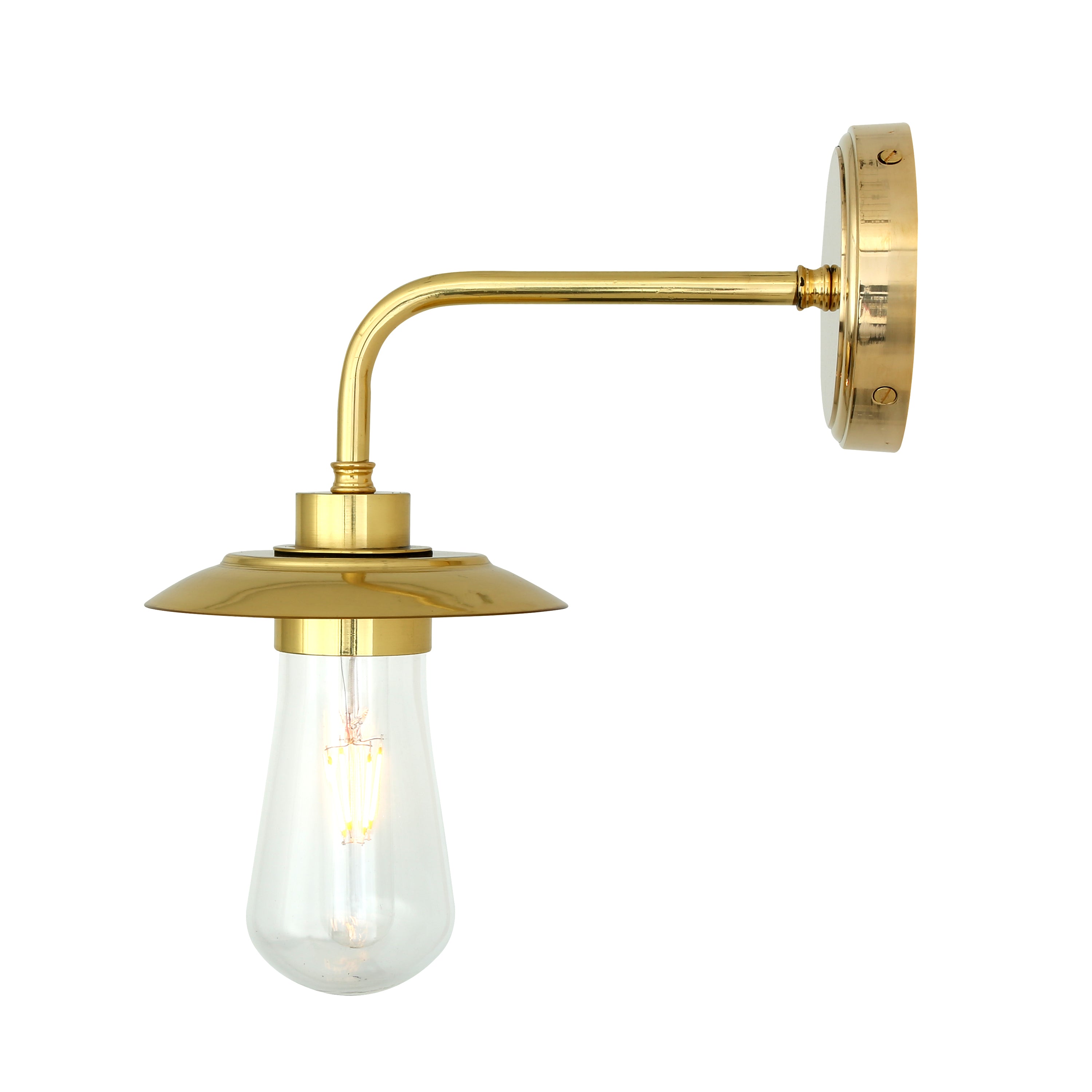 Ren Brass Bathroom Wall Sconce