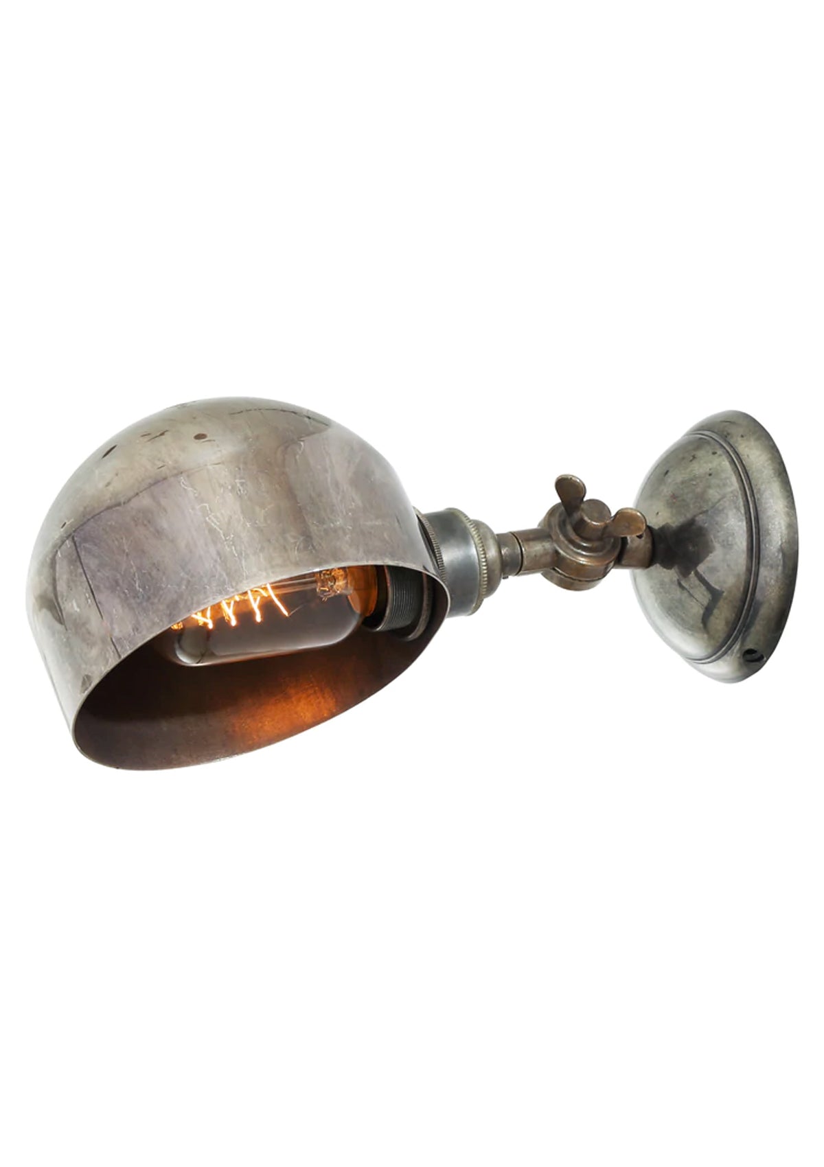 San Jose Vintage Adjustable Brass Picture Light