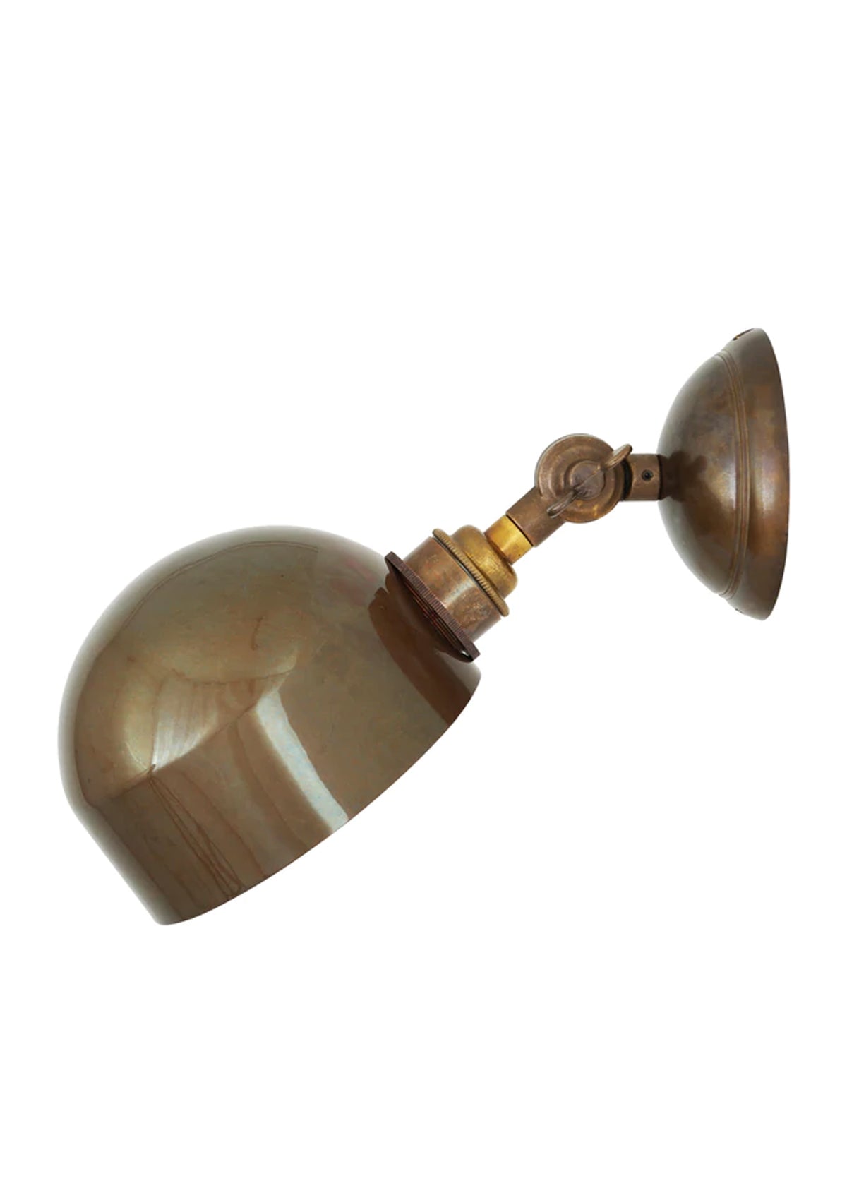 San Jose Vintage Adjustable Brass Picture Light