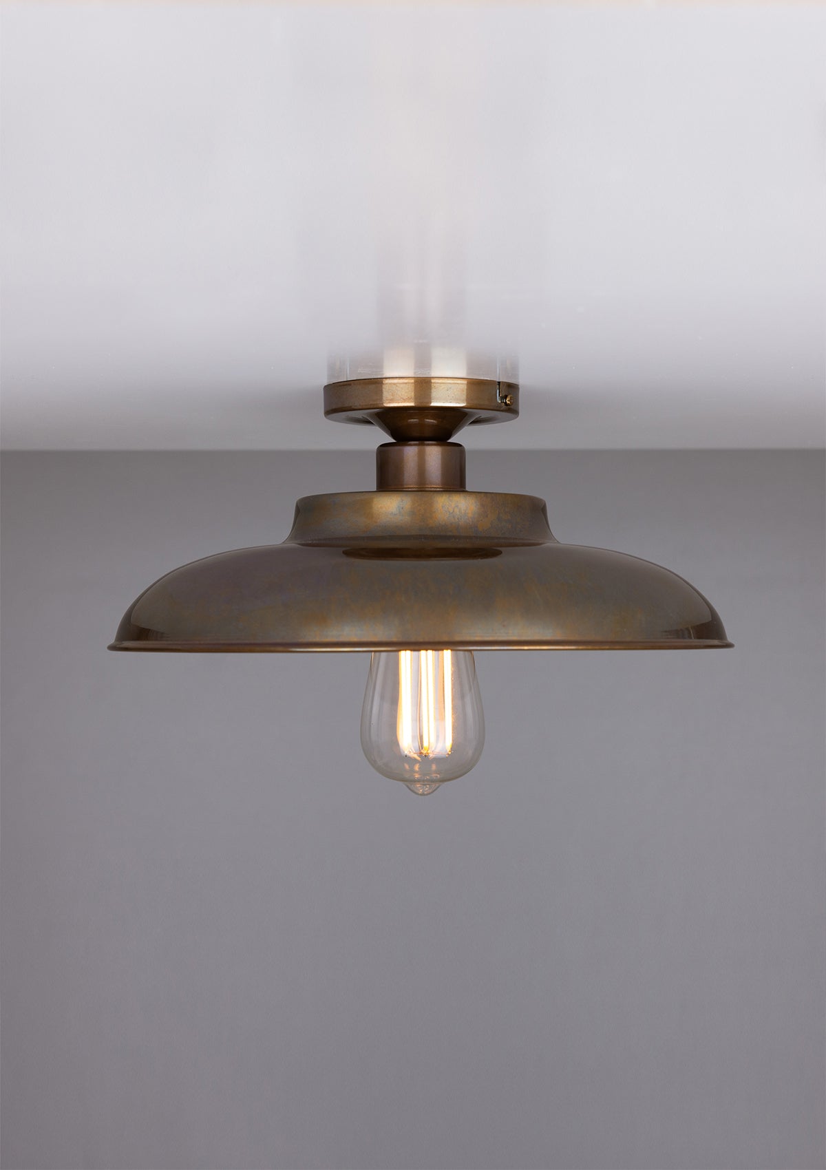 Telal Industrial Factory Flush Ceiling Light