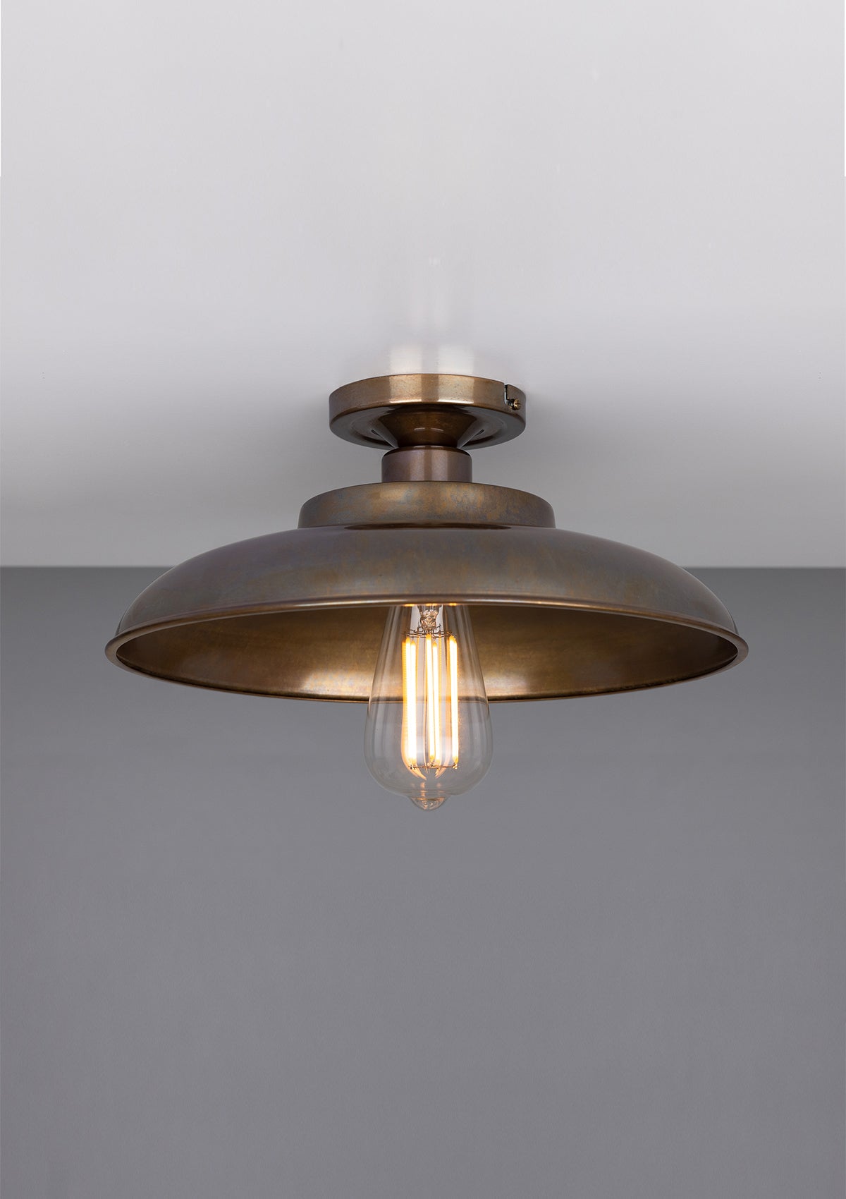 Telal Industrial Factory Flush Ceiling Light