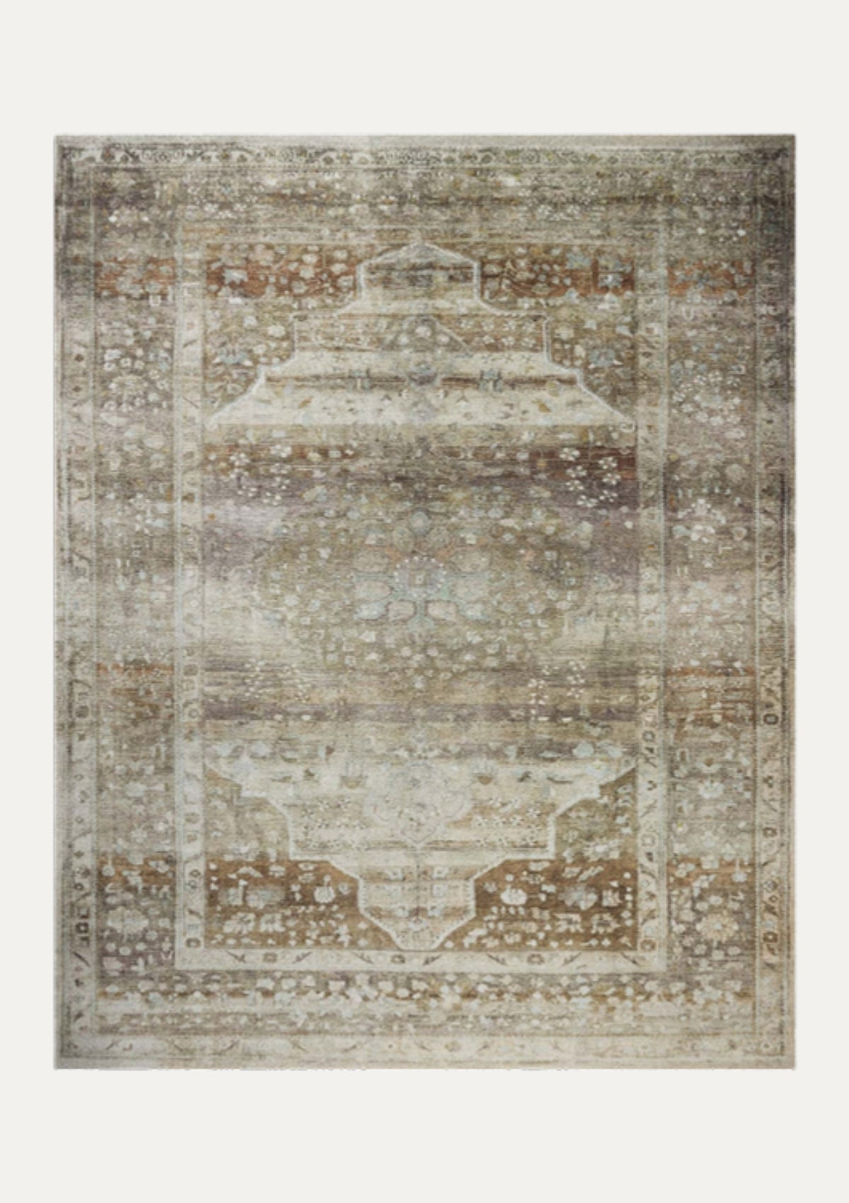 Wimberly Earth/Multi Rug | Magnolia Home by Joanna Gaines × Loloi