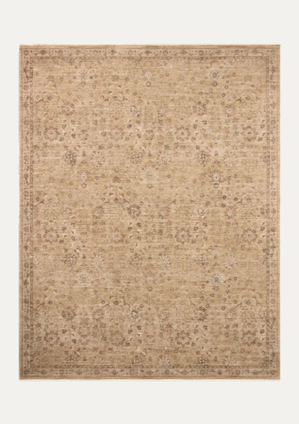 Storrie Wheat/Earth Rug | Magnolia Home by Joanna Gaines × Loloi