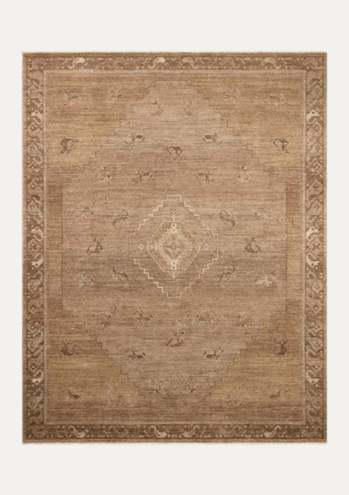 Storrie Spice/Beige Rug | Magnolia Home by Joanna Gaines × Loloi