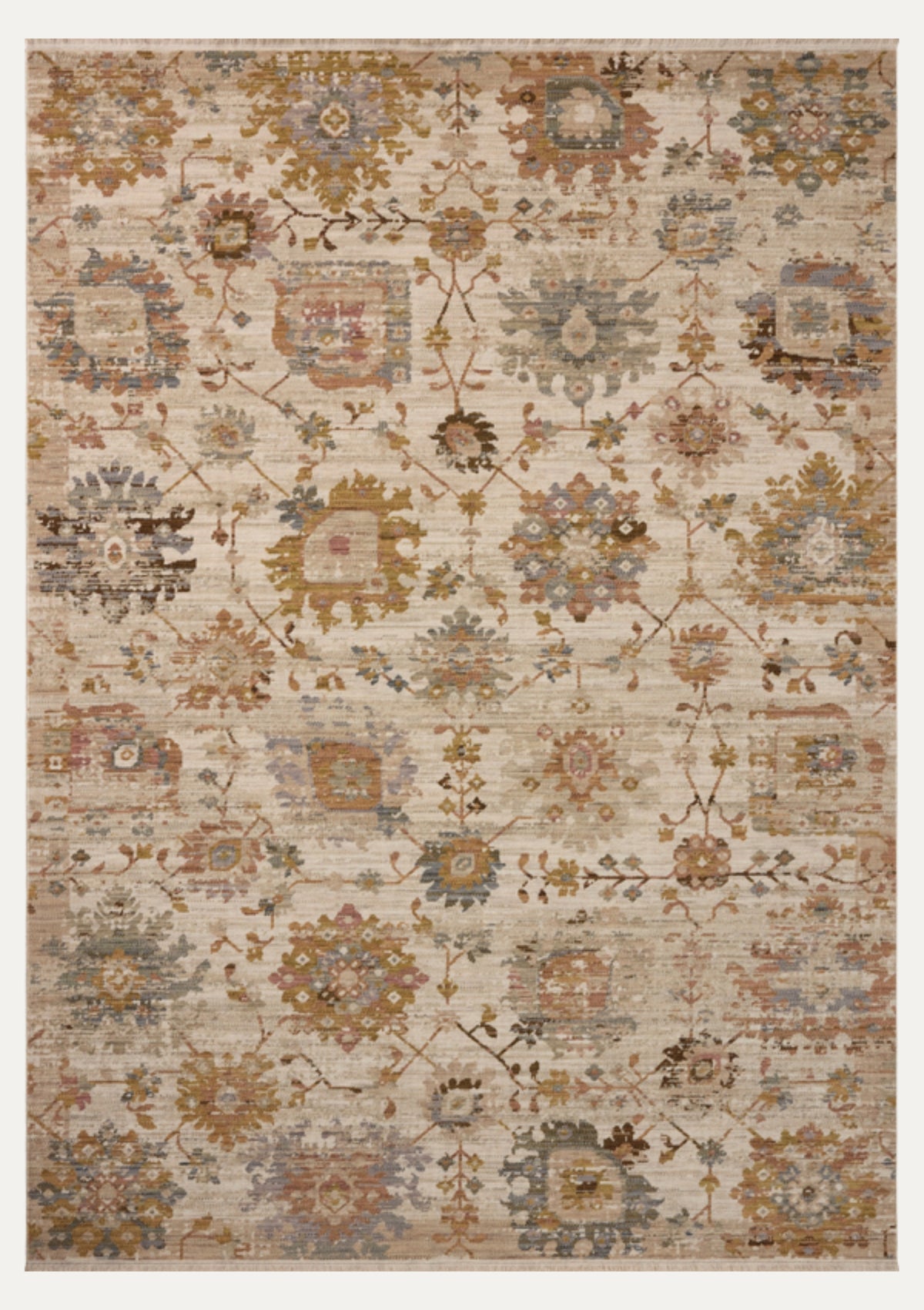 Reign Ivory/Multi Rug