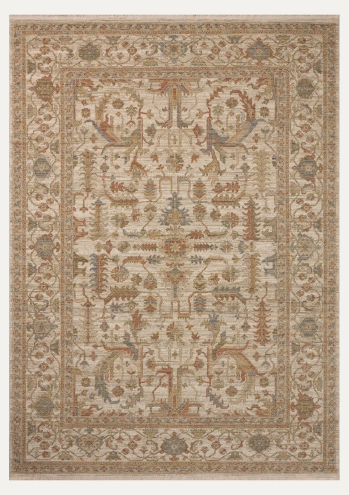 Reign Ivory/Sunset Rug