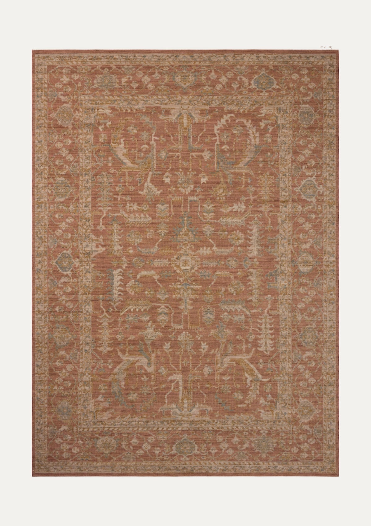 Reign Terracotta/Sky Rug