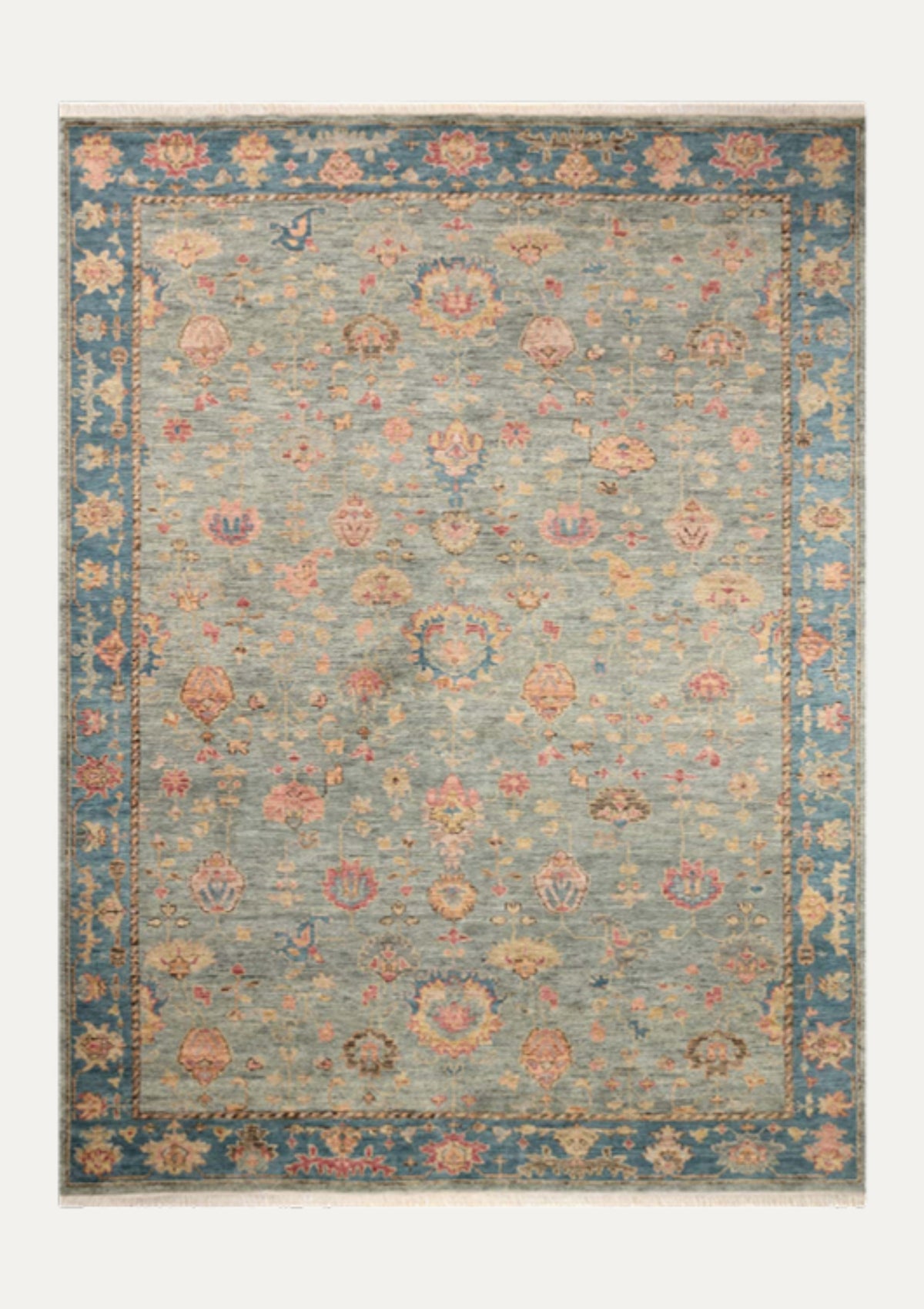 Lucille Blue/Multi Rug | Magnolia Home by Joanna Gaines × Loloi
