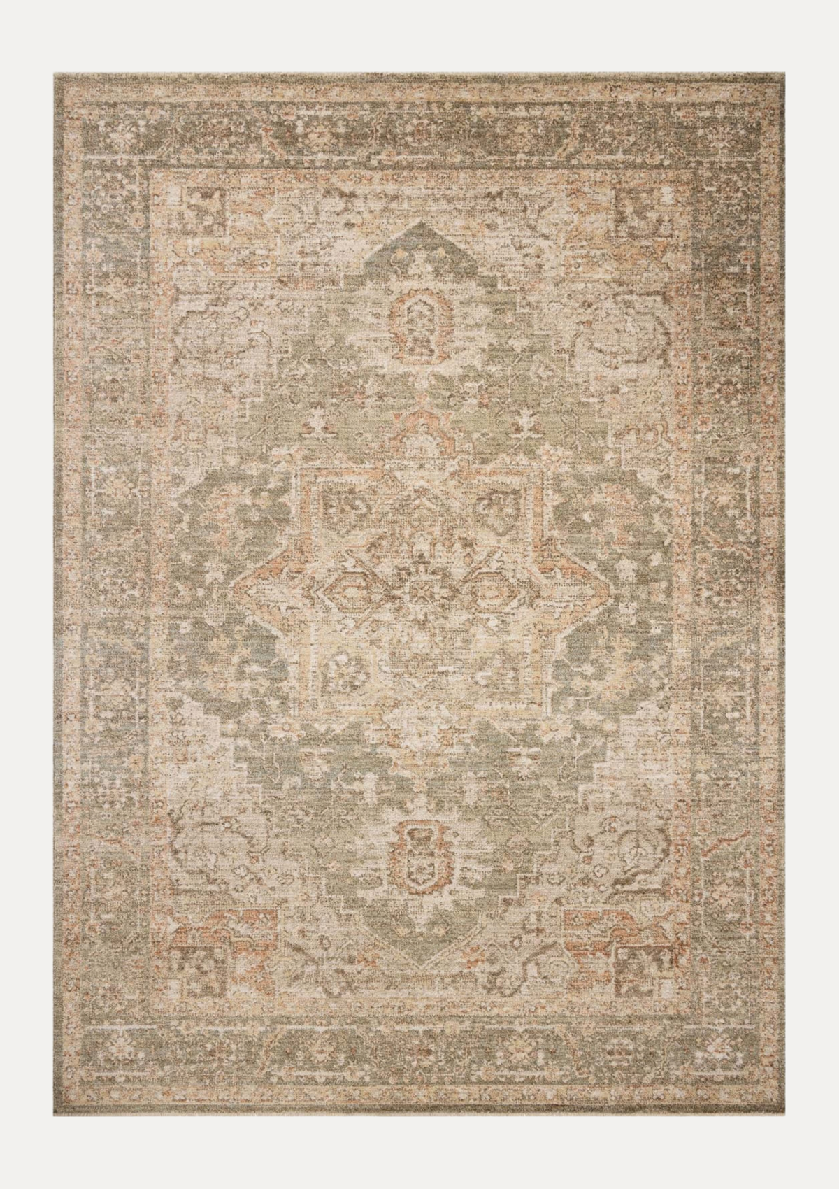 Palma Olive/Spice Rug