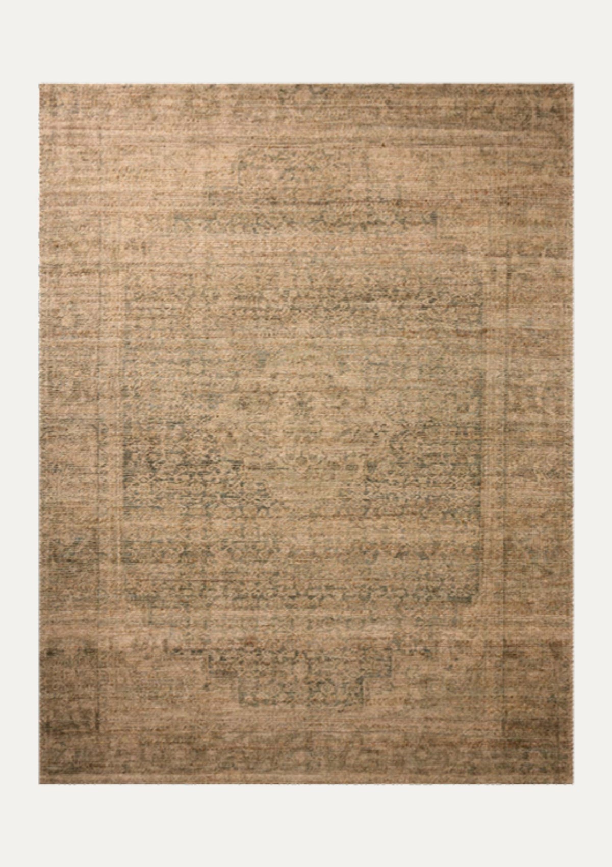 Oakley Ocean/Natural Rug | Magnolia Home by Joanna Gaines × Loloi