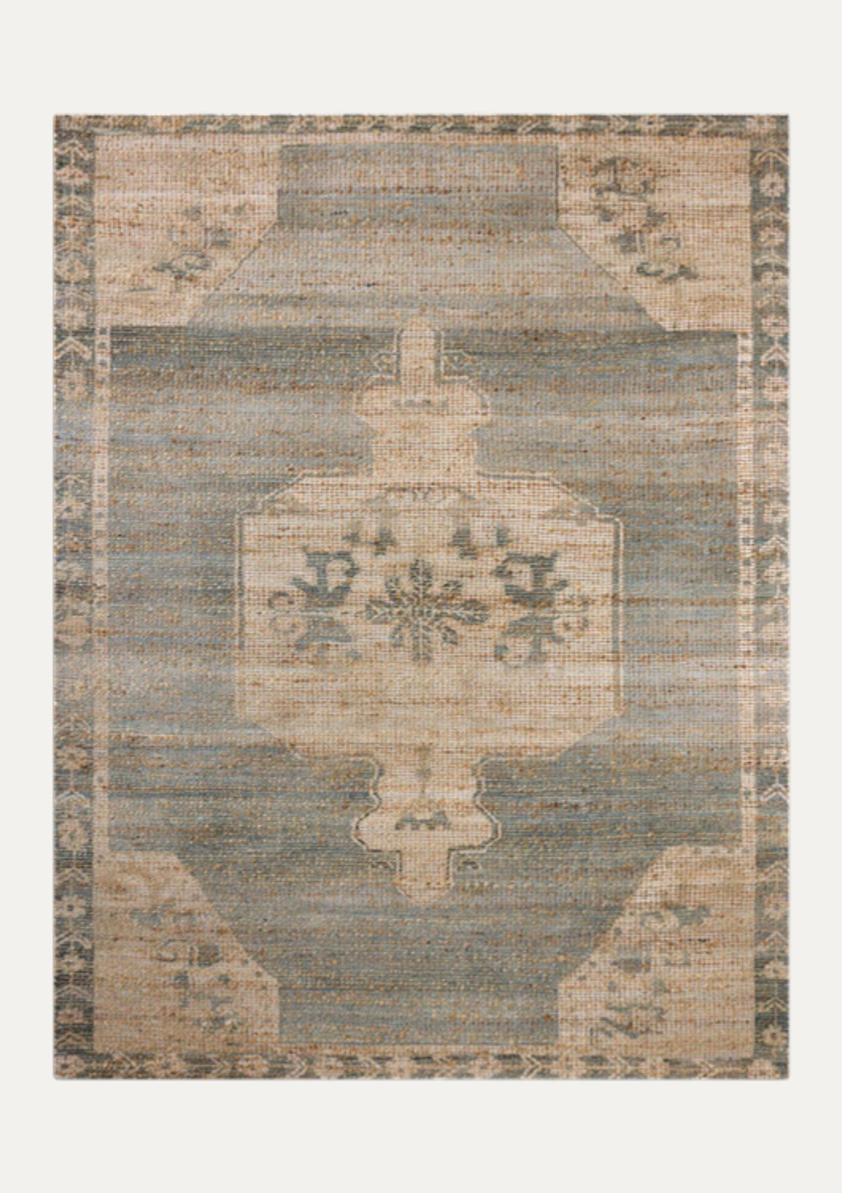 Oakley Sky/Natural Rug | Magnolia Home by Joanna Gaines × Loloi