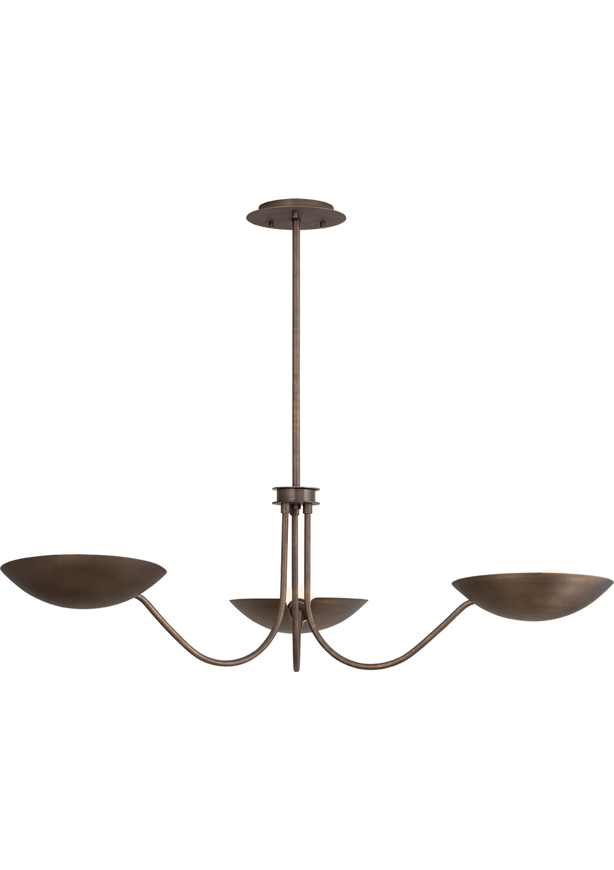 Edenville Chandelier – Old World Brass, 51" W