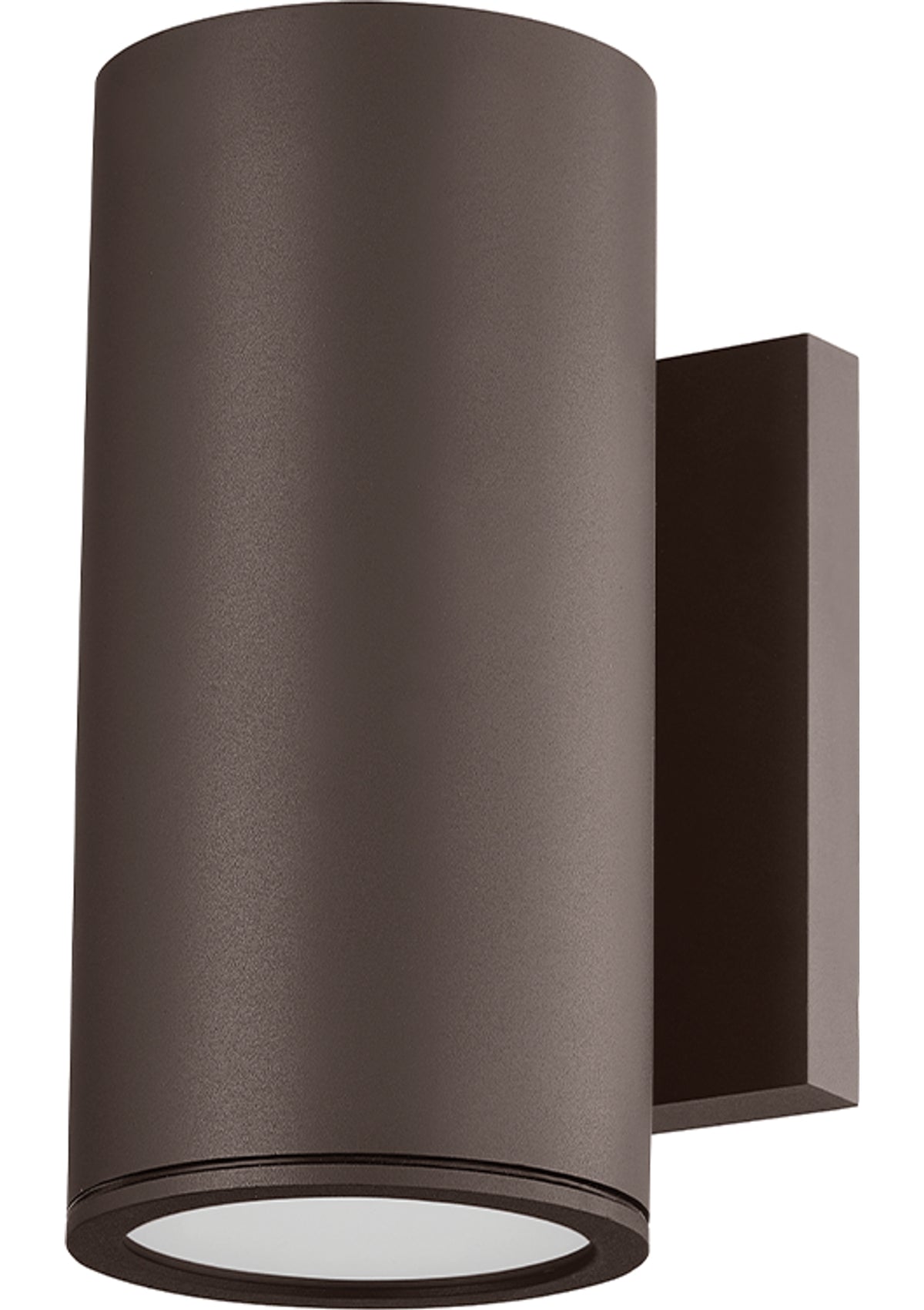 Perry Exterior Wall Sconce – Textured Bronze, 4.5" W x 9" H