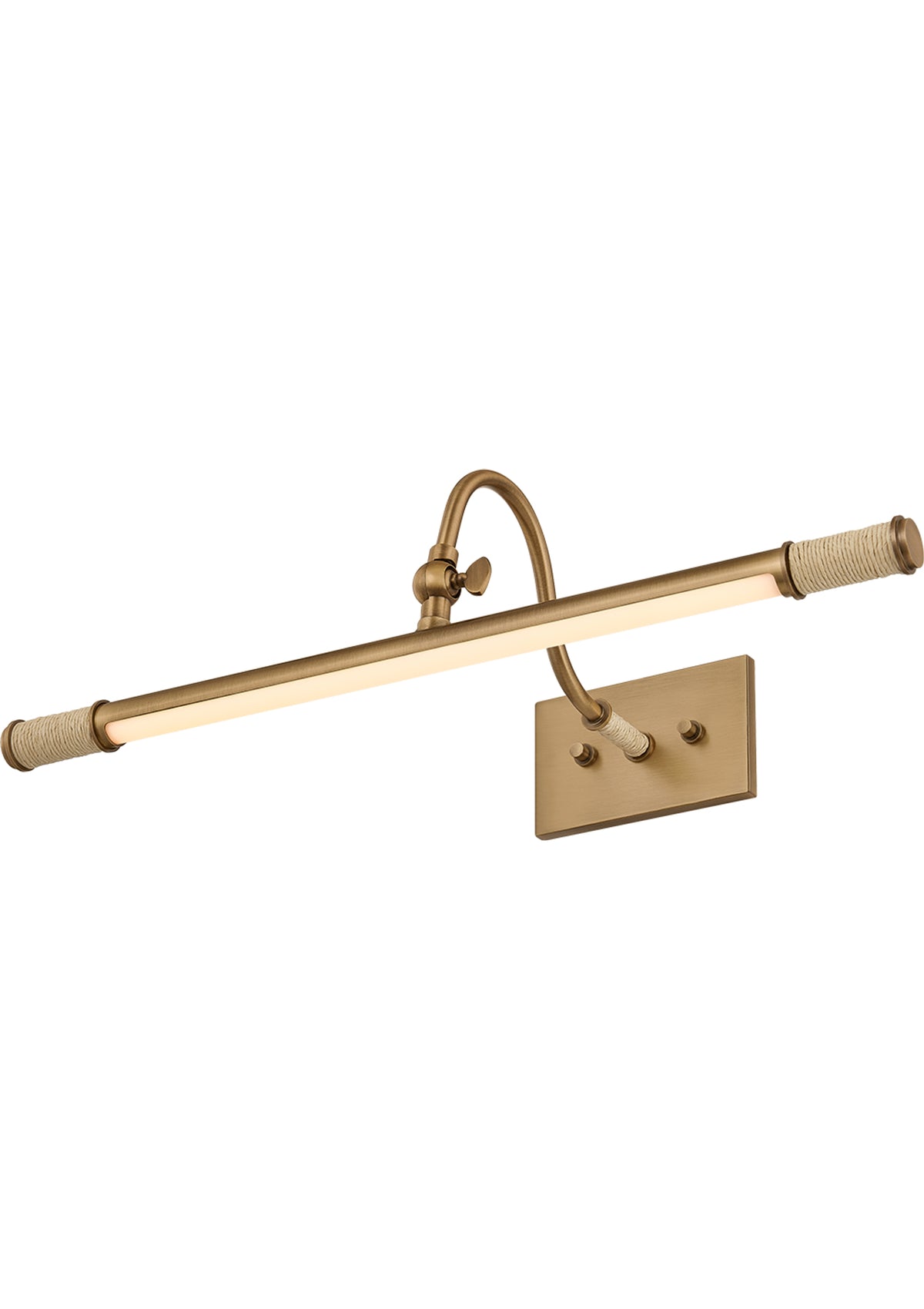 Piers Picture Light – Patina Brass, 19" W