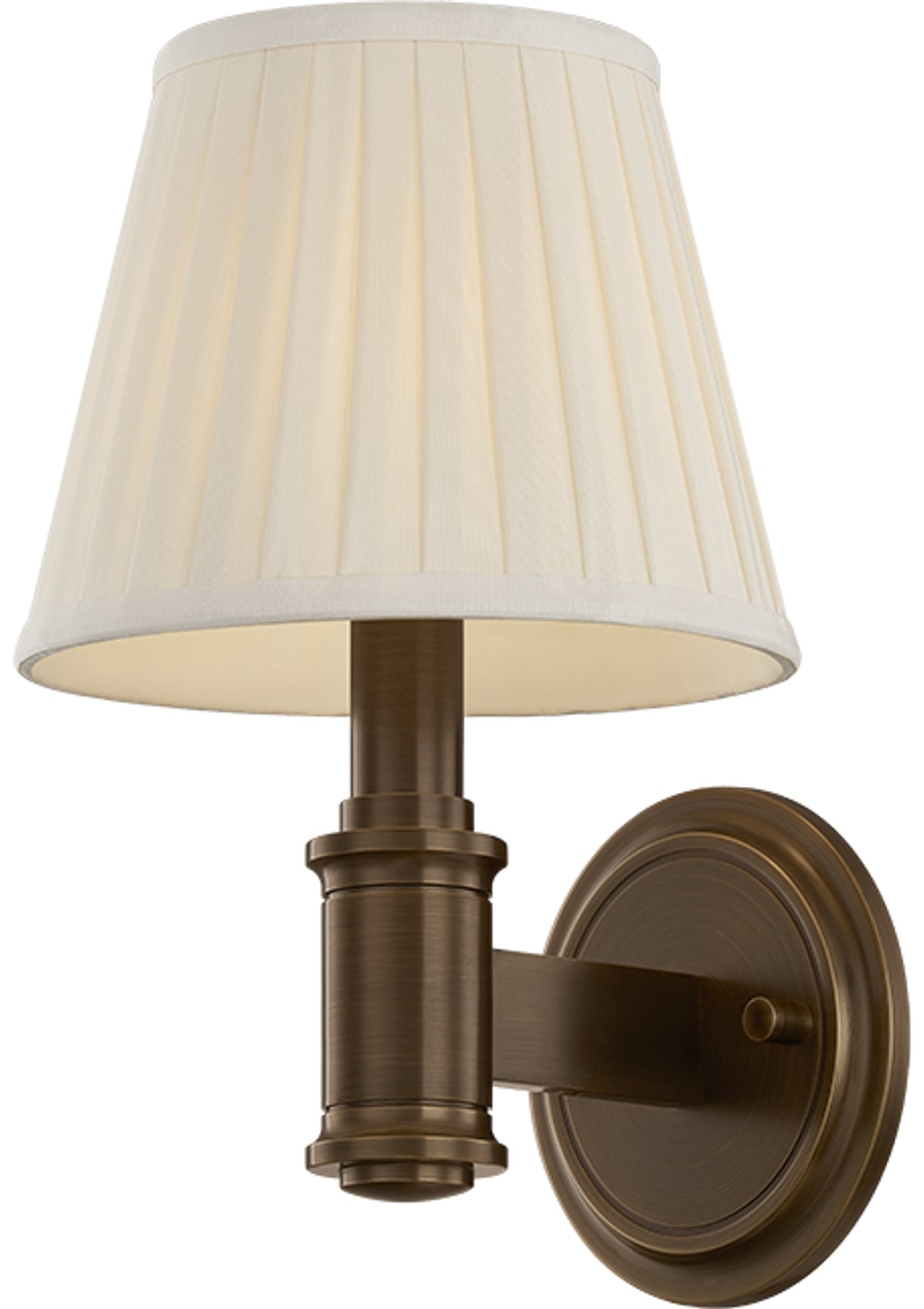 Woodland Park Wall Sconce – Old World Brass, 6.75" W