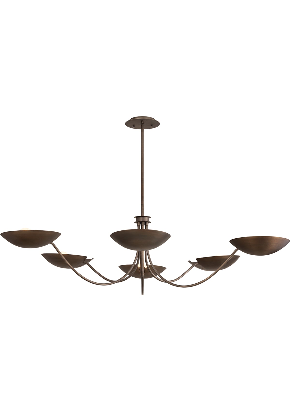 Edenville Chandelier – Old World Brass, 70.5" W