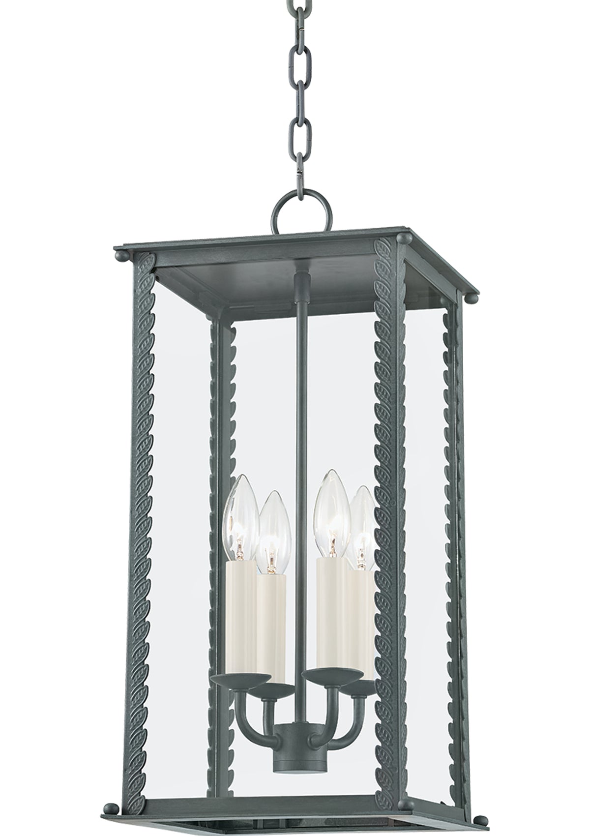 Zuma Exterior Pendant – Verdigris, 10" W