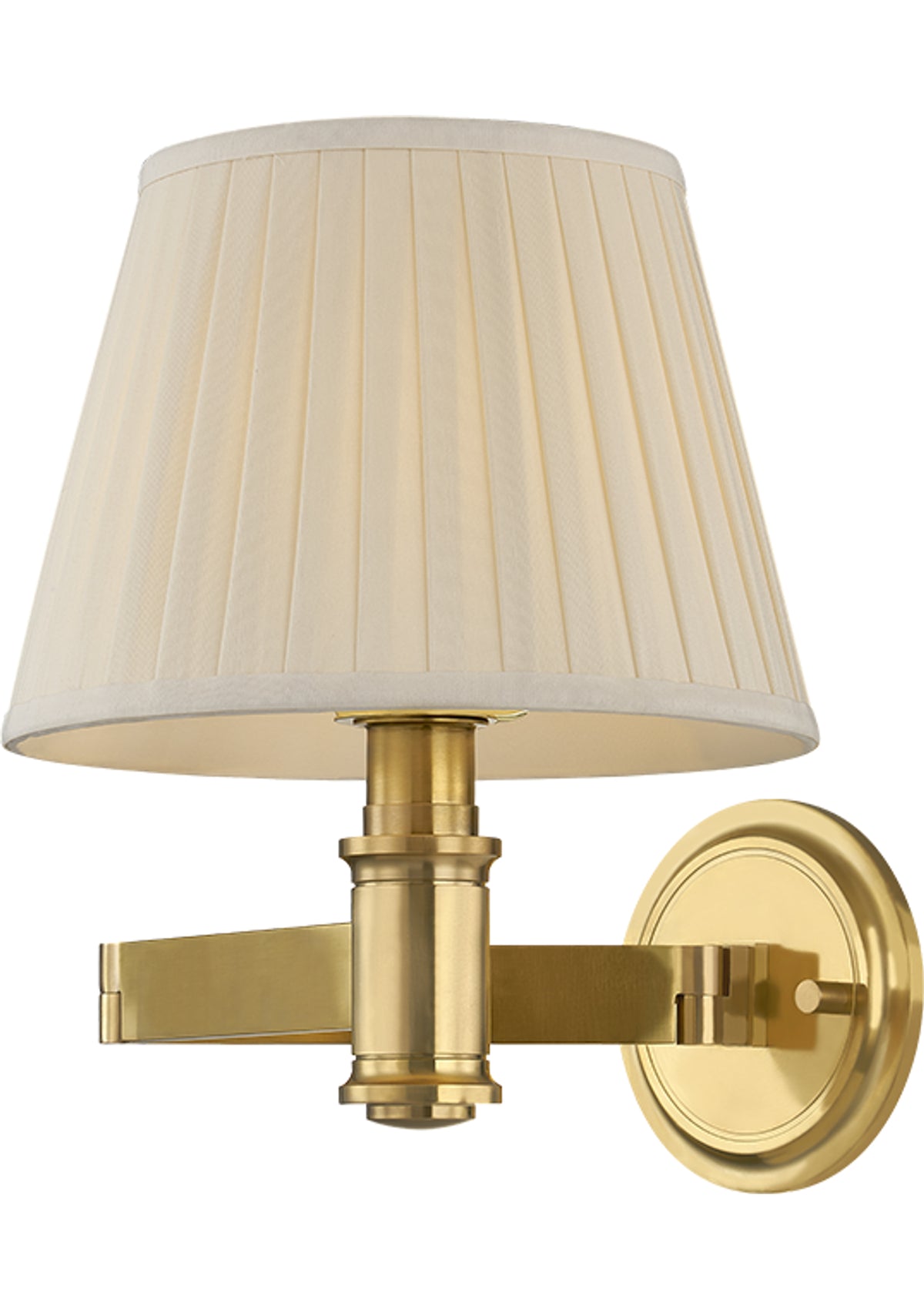 Woodland Park Wall Sconce – Aged Brass, 8.75" W