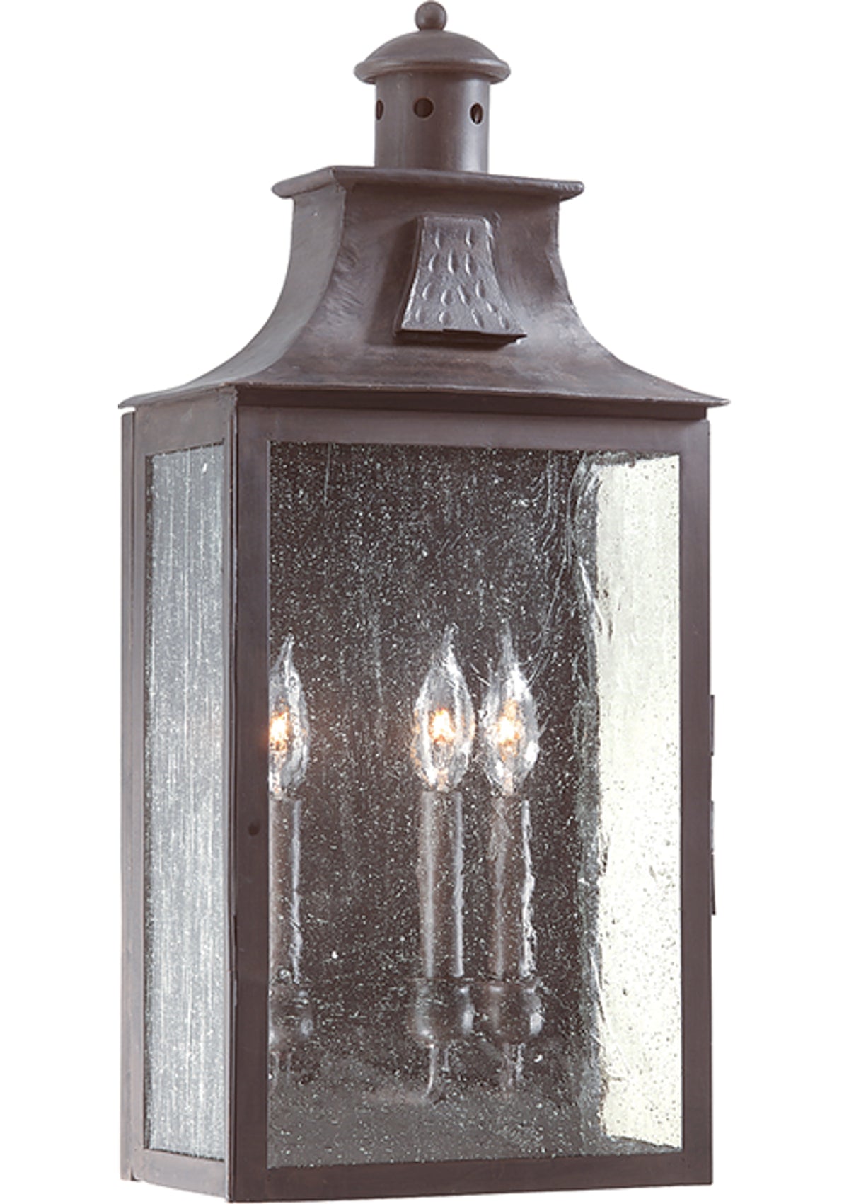 Newton Exterior Wall Sconce – Soft Off Black, 11" W