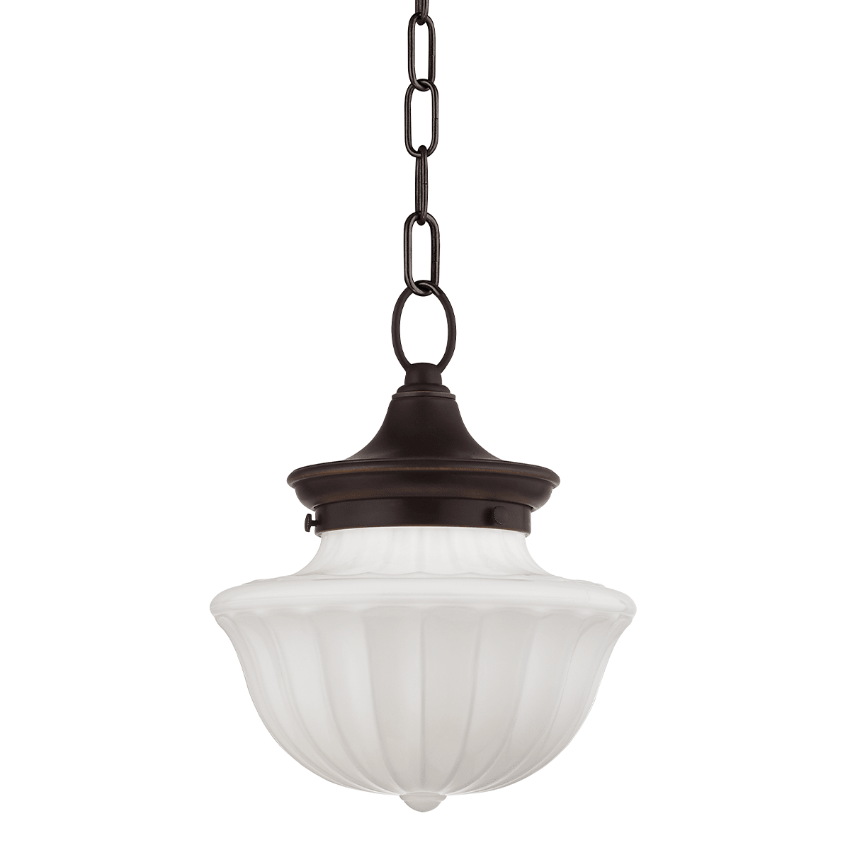 Dutchess Pendant – 9" W in Old Bronze
