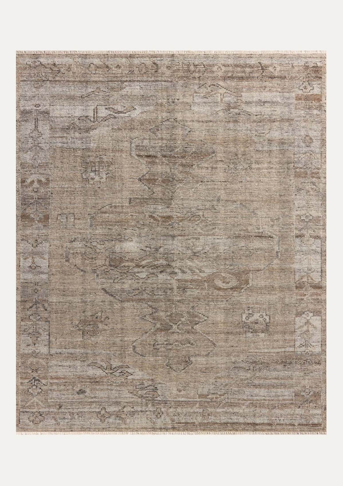 Abigail Mocha/Smoke Rug | Magnolia Home by Joanna Gaines × Loloi