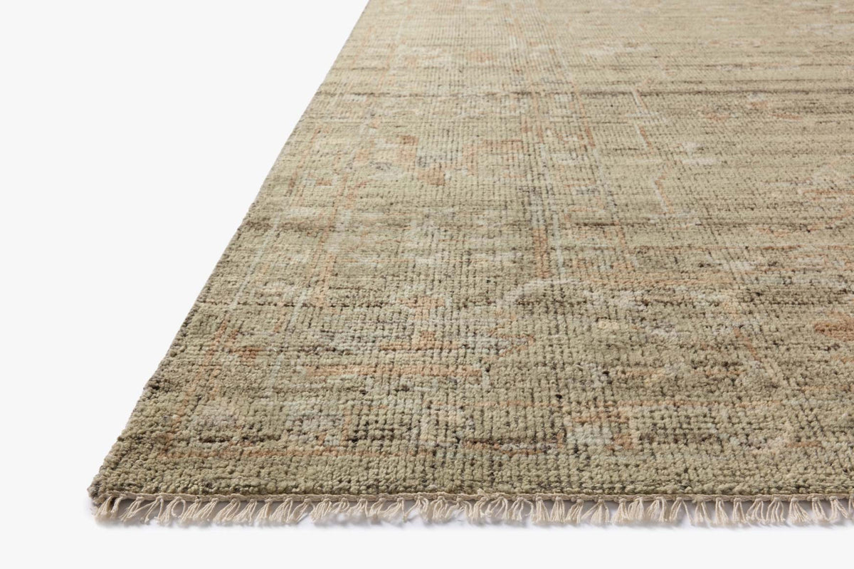 Abigail Green/Multi Rug – corner detail