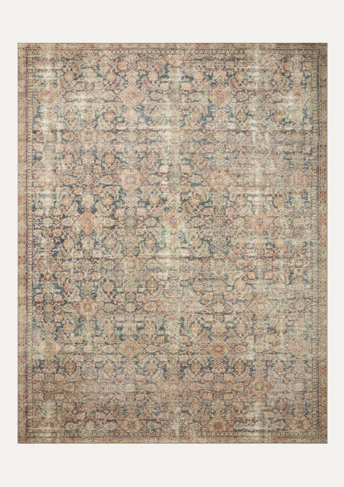 Aubrey Navy/Multi Rug