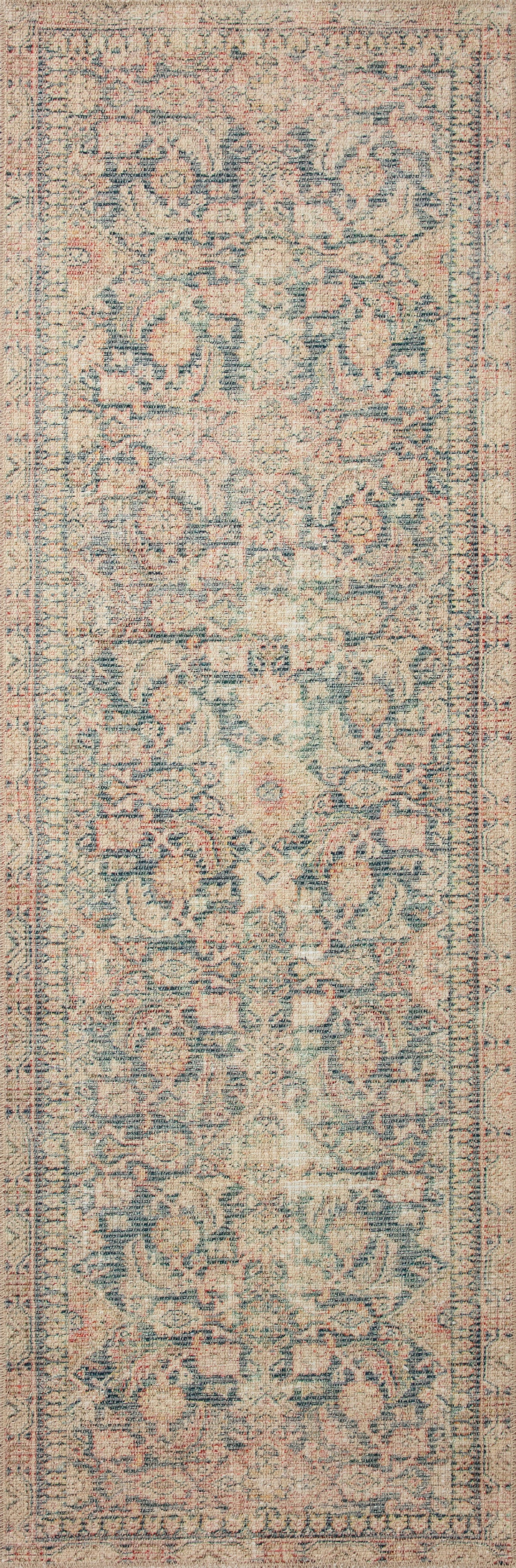 Aubrey Navy/Multi Rug – alternate view