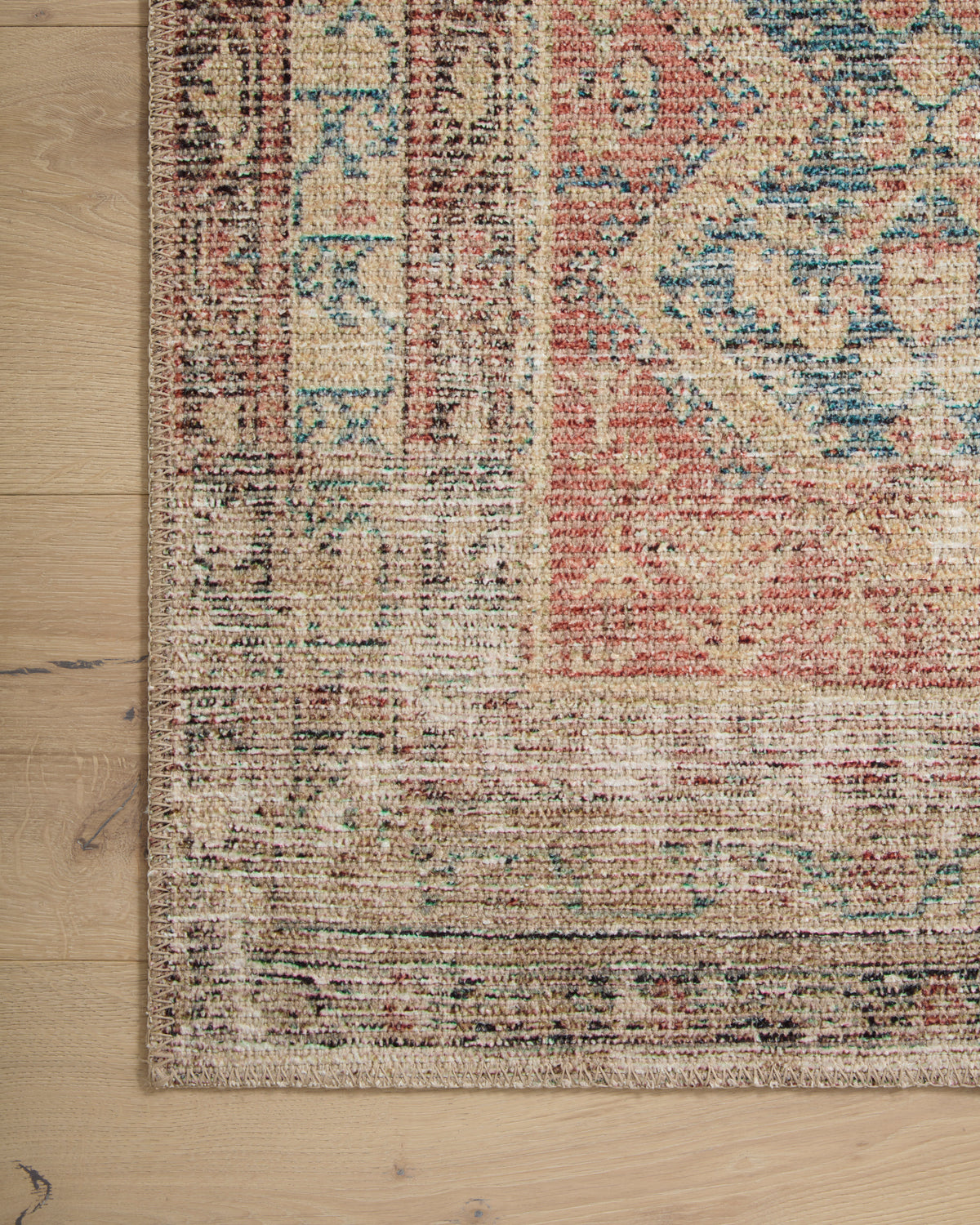 Aubrey Ocean/Spice Rug – detail