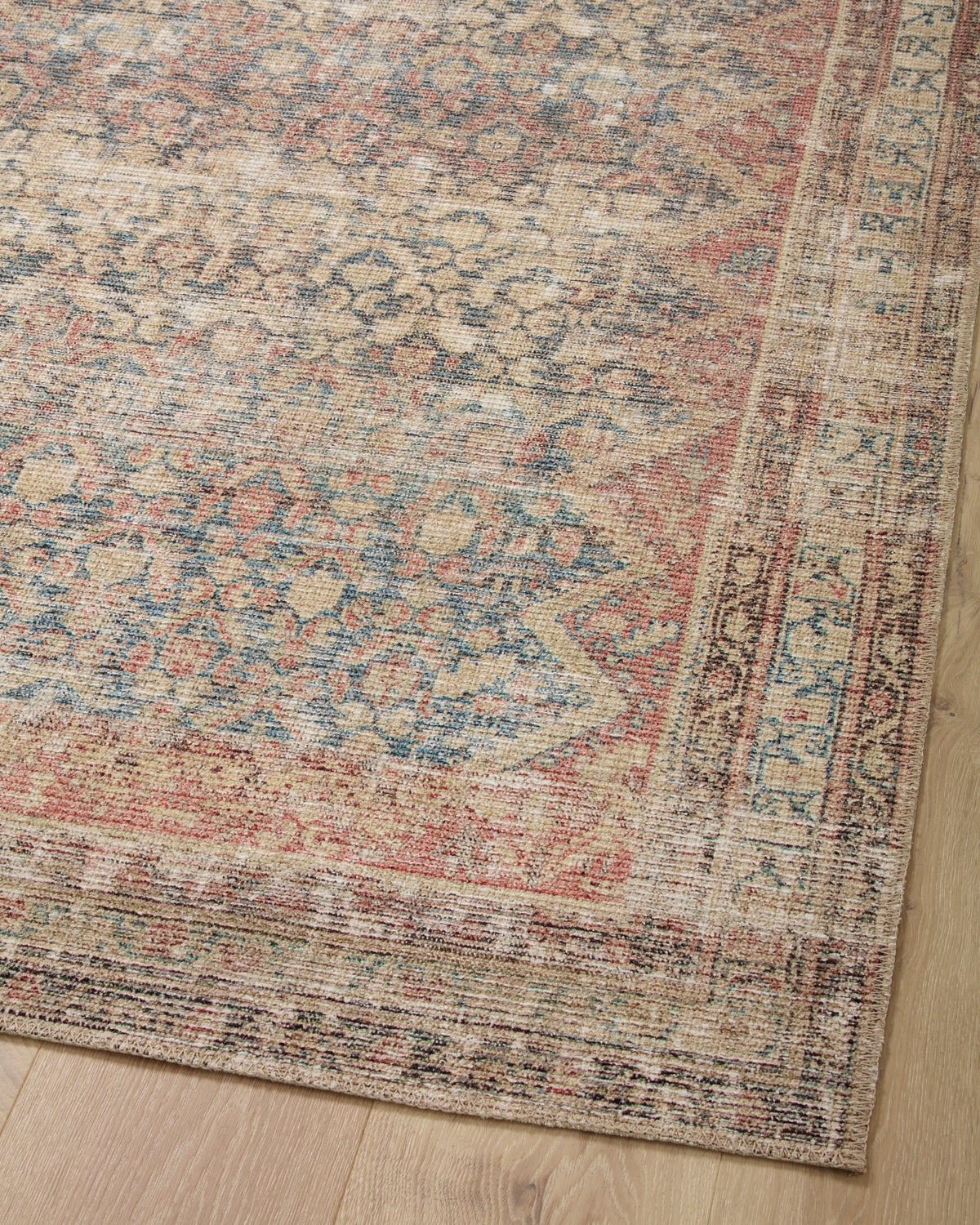 Aubrey Ocean/Spice Rug – detail