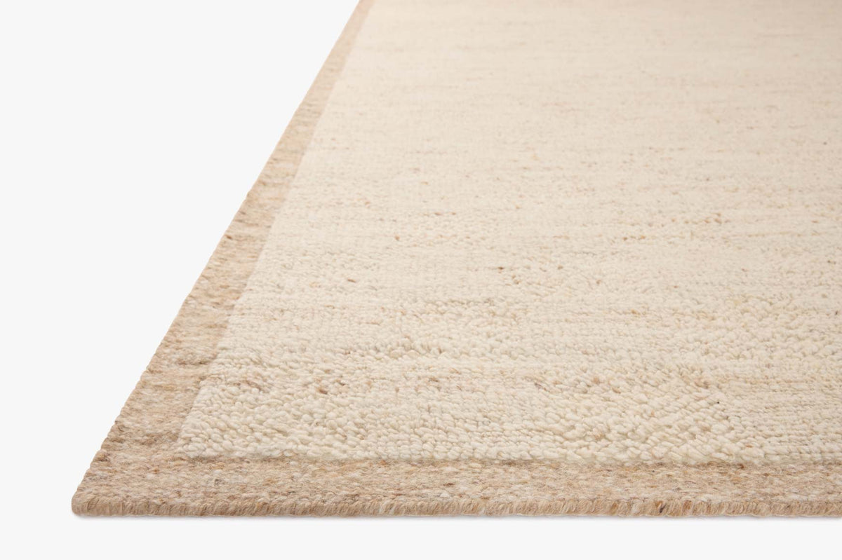 Alina Natural Rug – corner detail