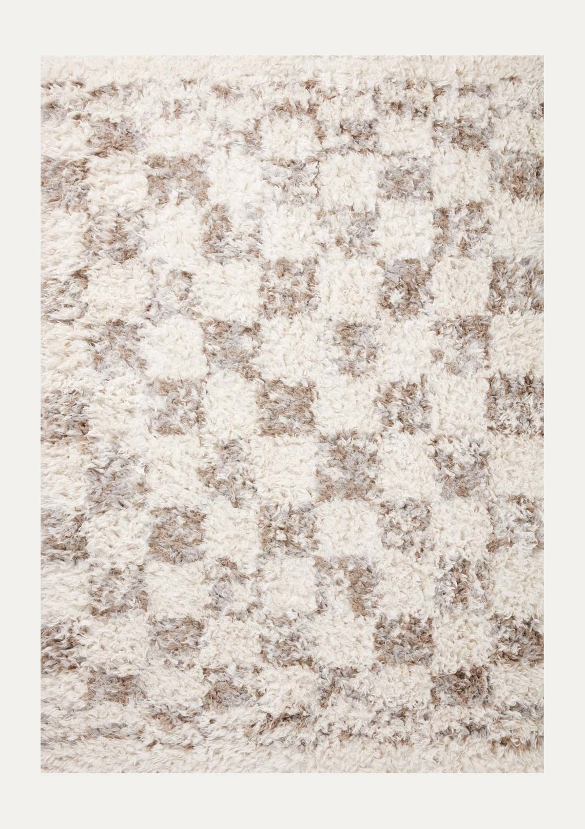 Amira Ivory Pebble Rug