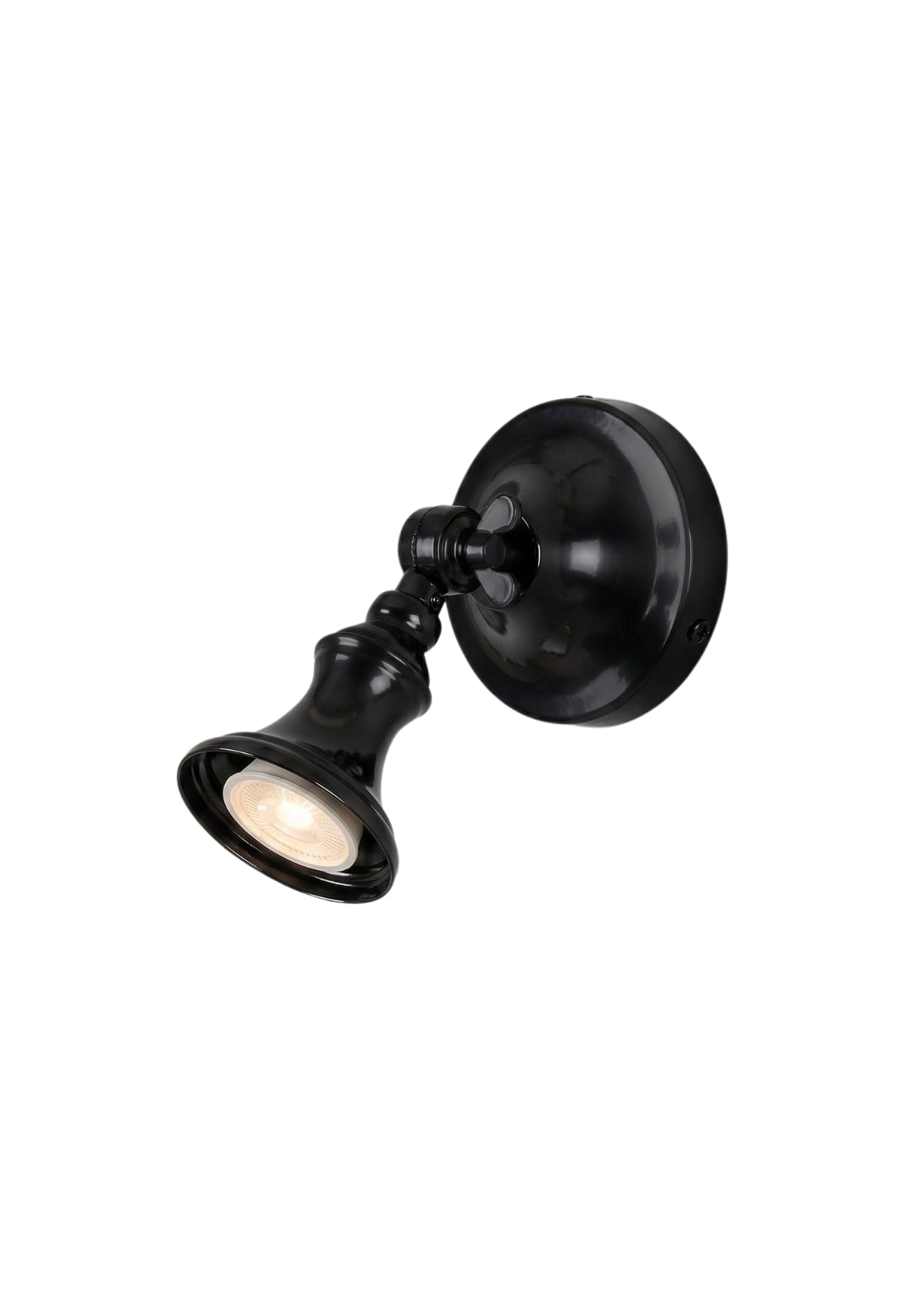 Accra Traditional Small Brass Spotlight