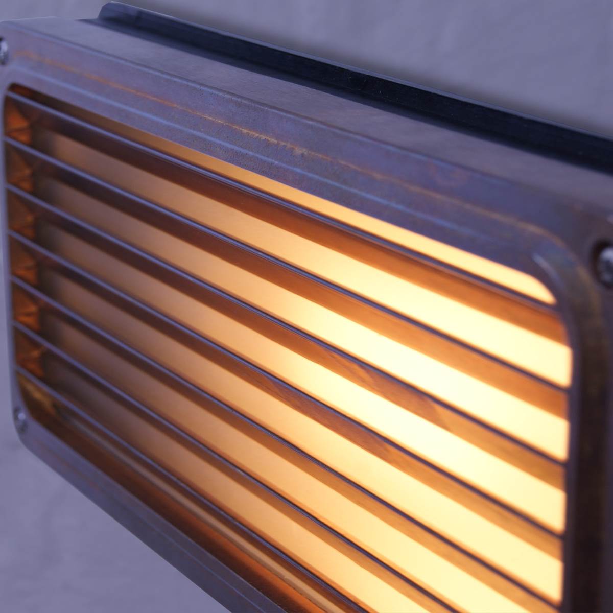 Agher Recessed Grill Wall Sconce – Detail