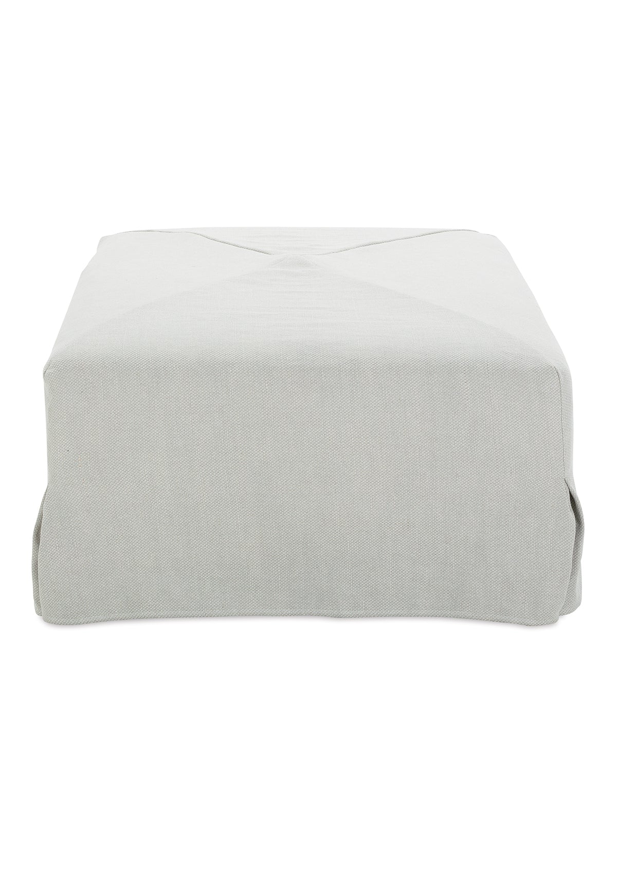 Alder Slipcover Ottoman