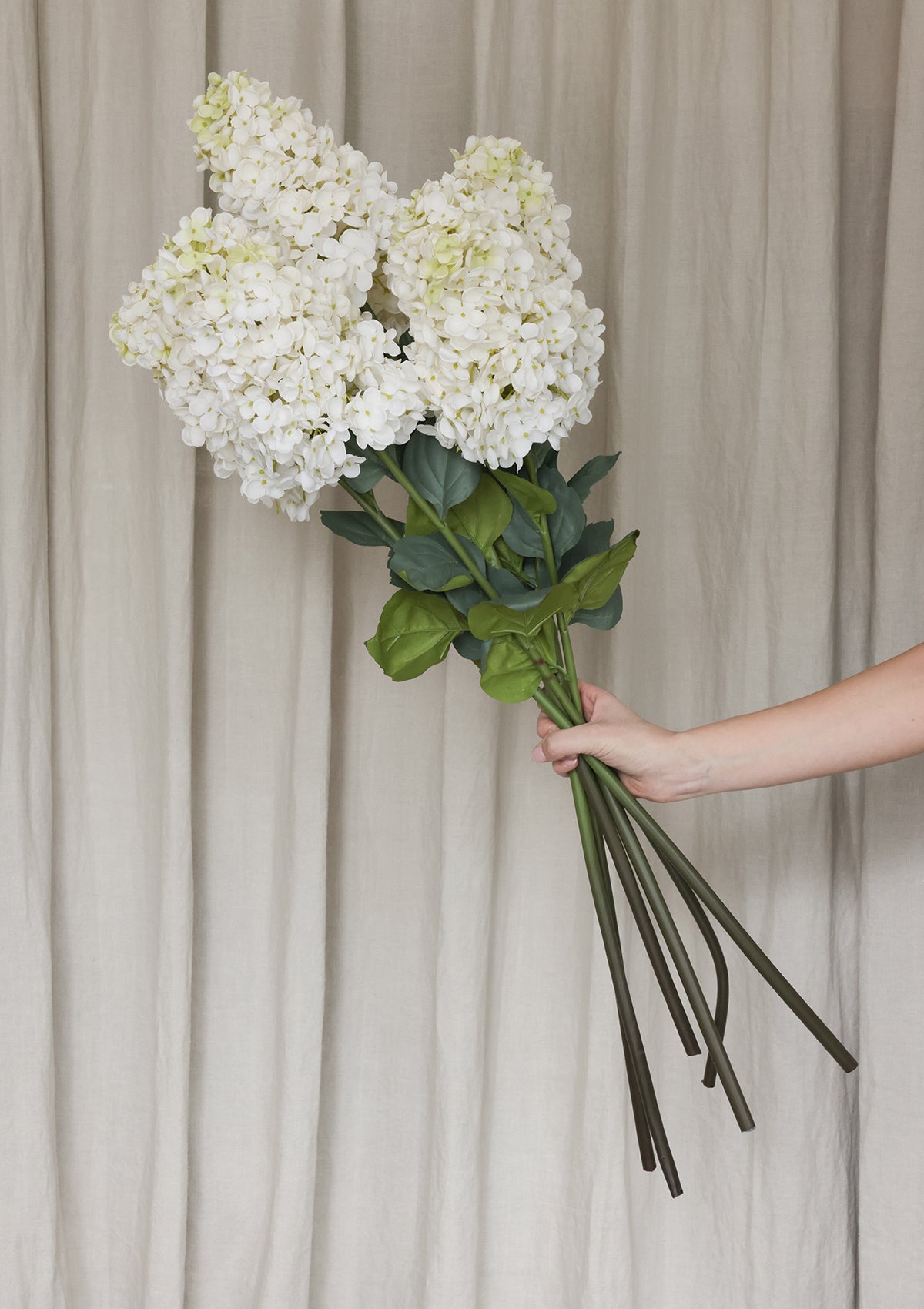 Artificial Hydrangea Paniculata Stem