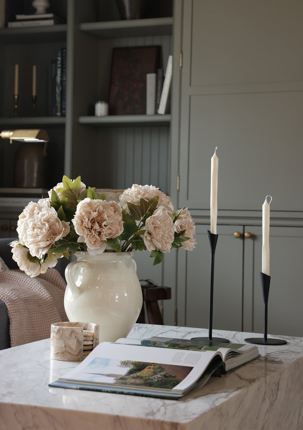 Artificial Peony Stem