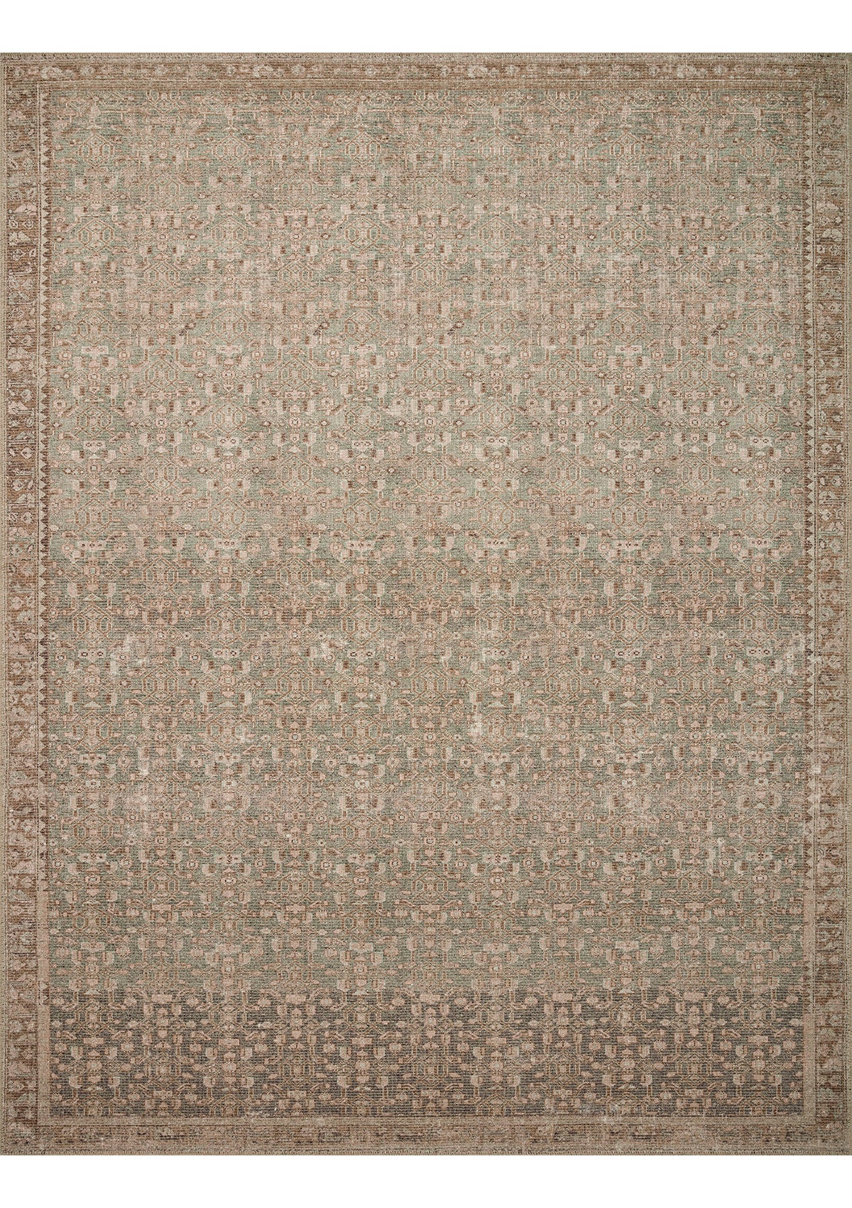 Aubrey Sage/Bark Rug