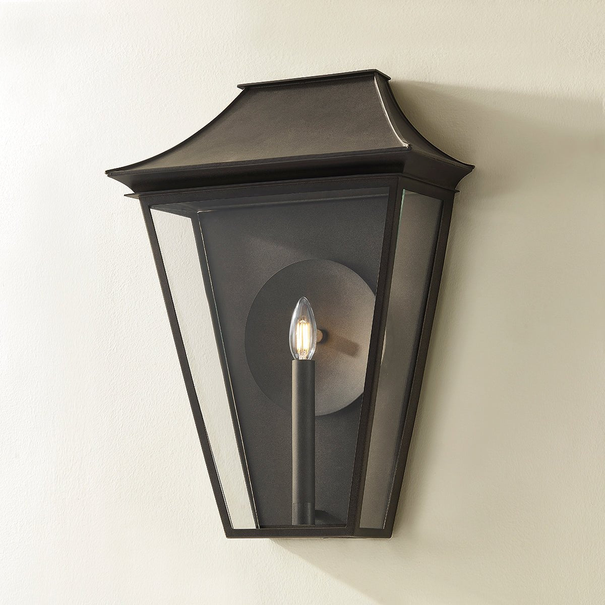Tehama Exterior Wall Sconce – 15" W