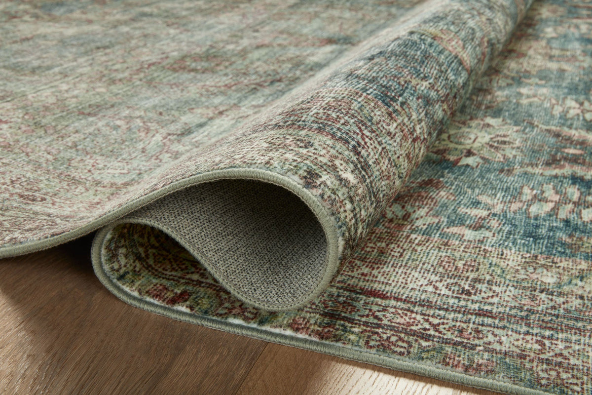 Banks Ocean/Spice Rug – detail